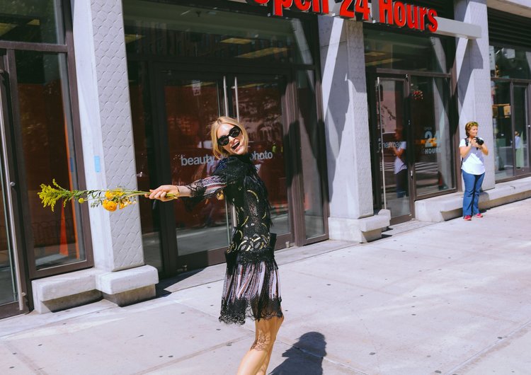 ON THE STREET AT NYFW