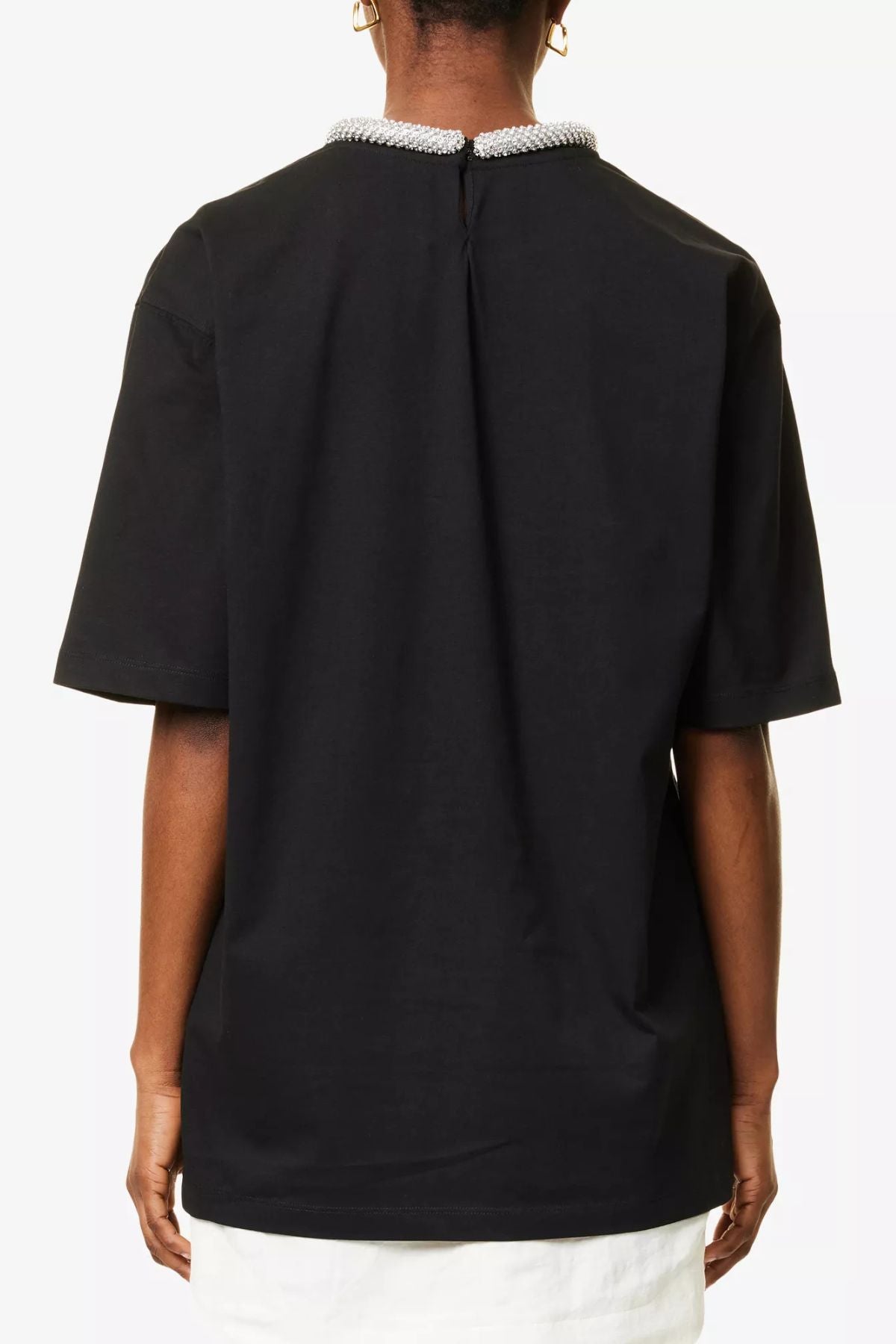 3.1 Phillip Lim Enjoy The Moment OS Tee - Black Multi