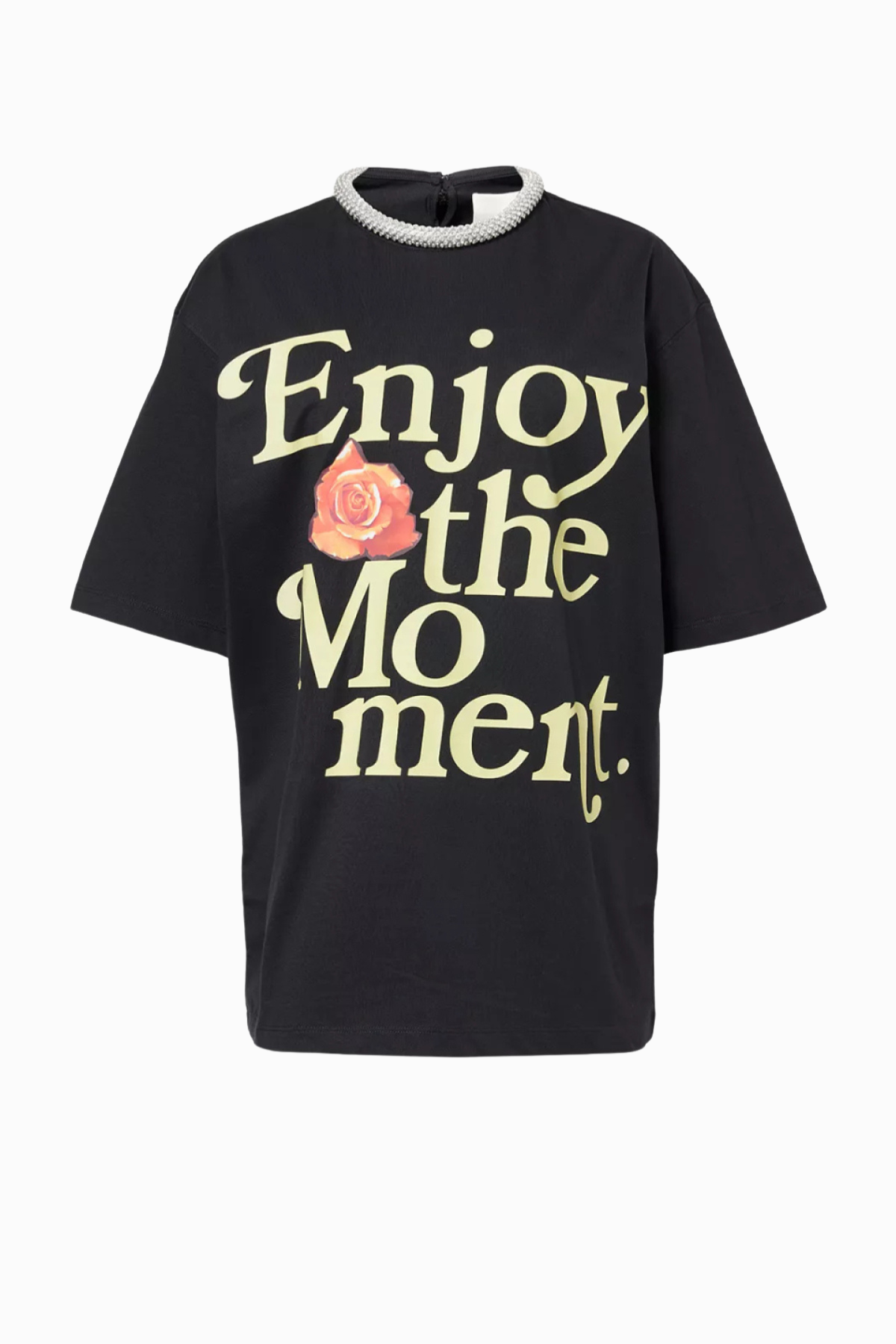 3.1 Phillip Lim Enjoy The Moment OS Tee - Black Multi
