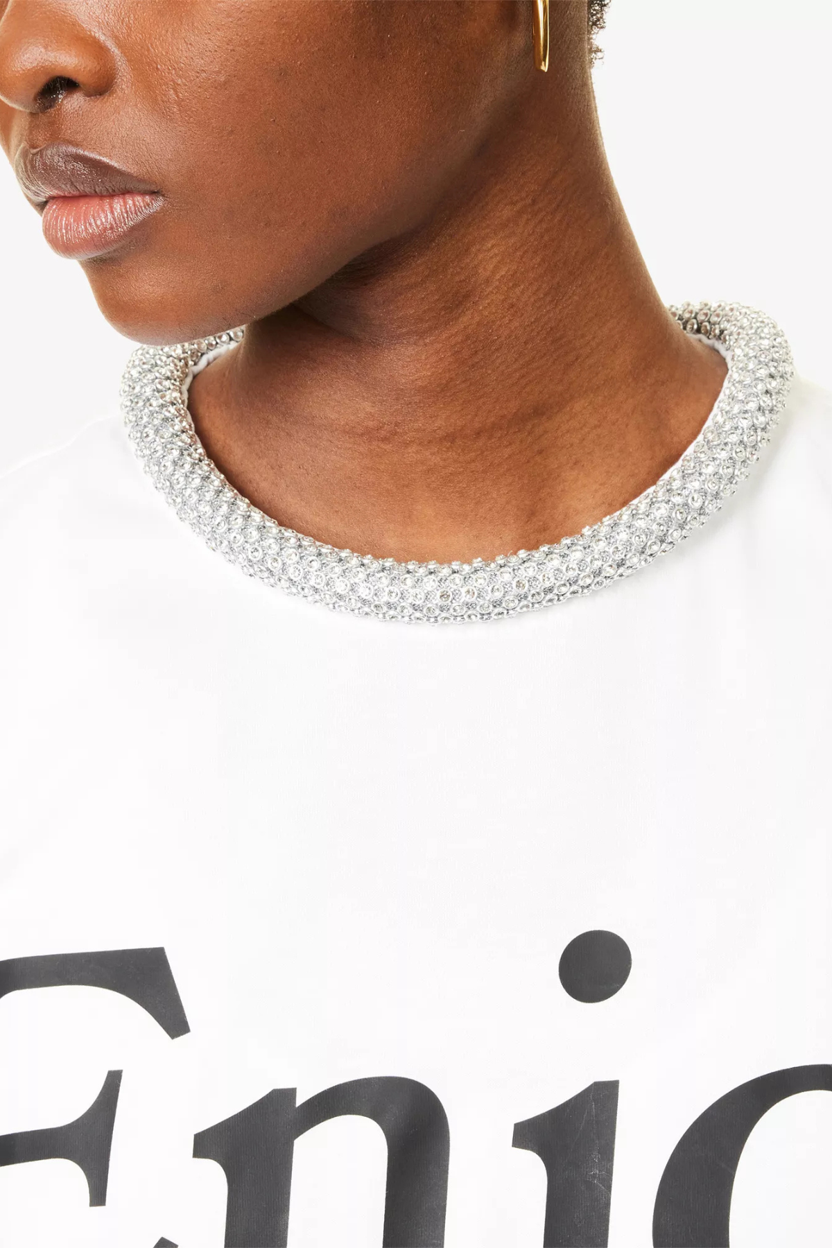 3.1 Phillip Lim Enjoy The Moment OS Tee - White Multi