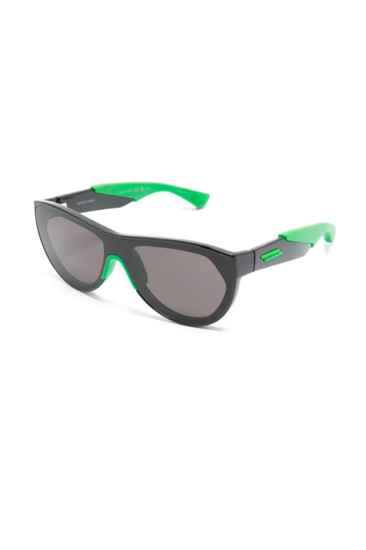 Bottega Veneta Mask Frame Sunglasses - Black