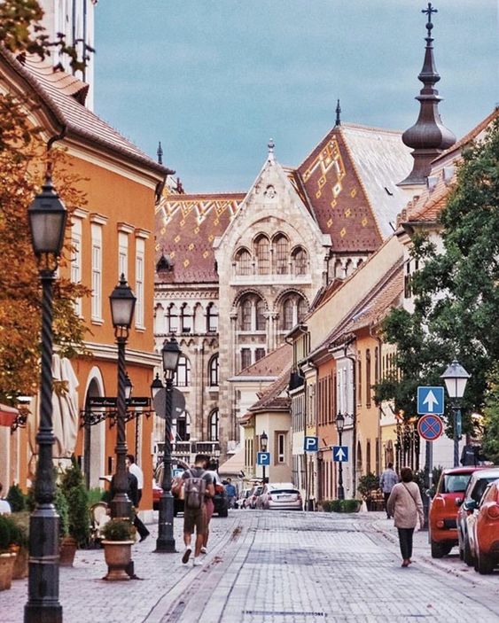 Budapest Street Scene