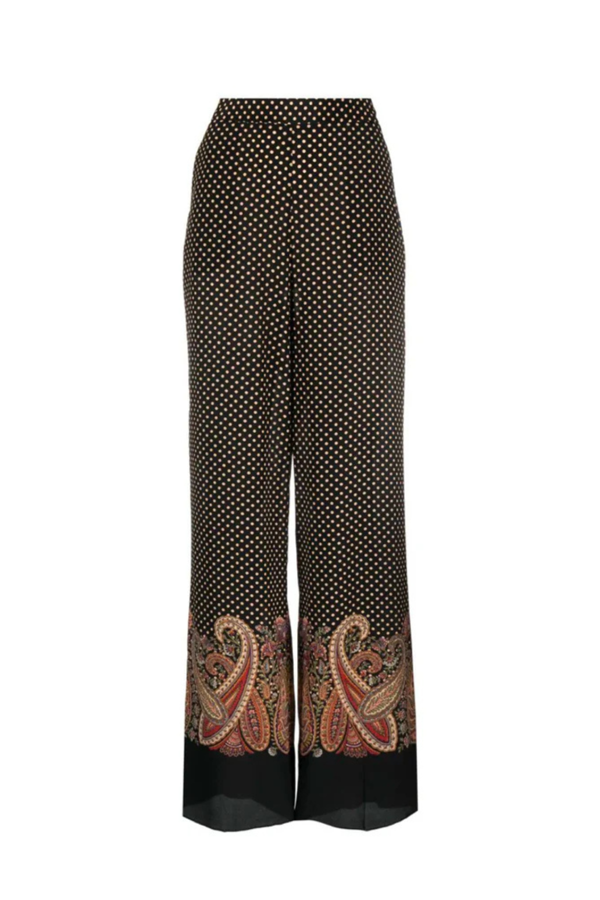 Etro Paisley Dot Print Silk Pant - Black – GRACE Melbourne