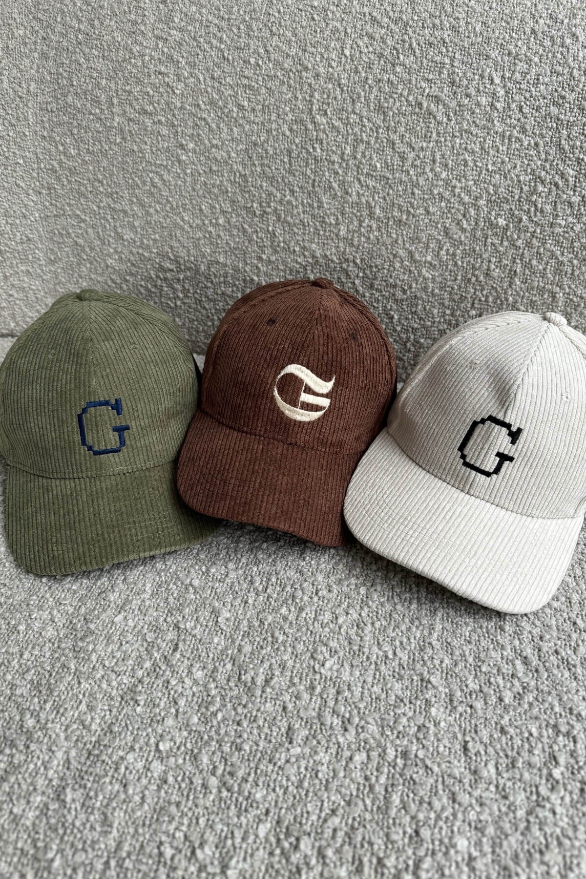 Grace Corduroy Logo Cap