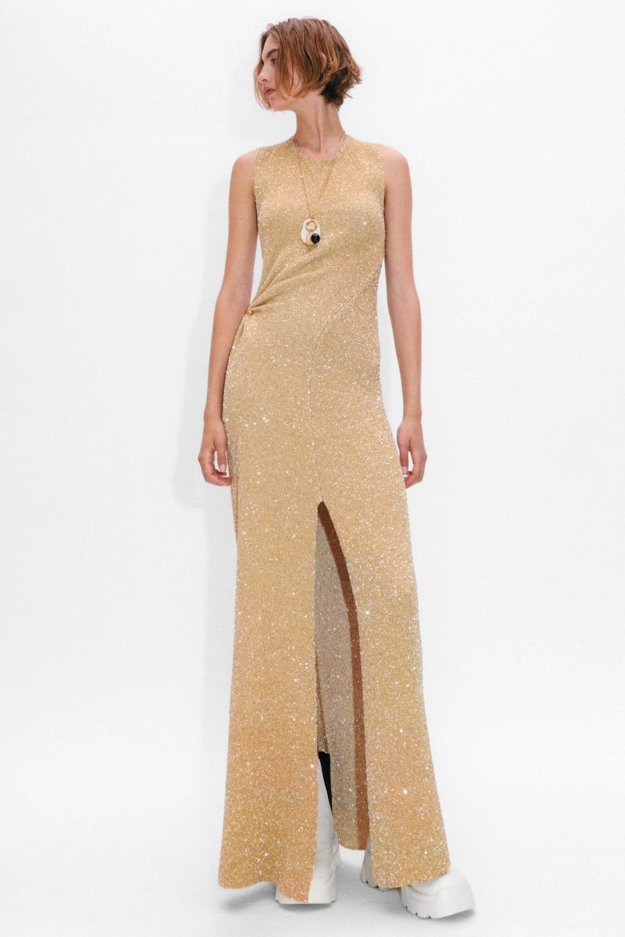 Sleeveless sequin maxi dress Proenza Schouler