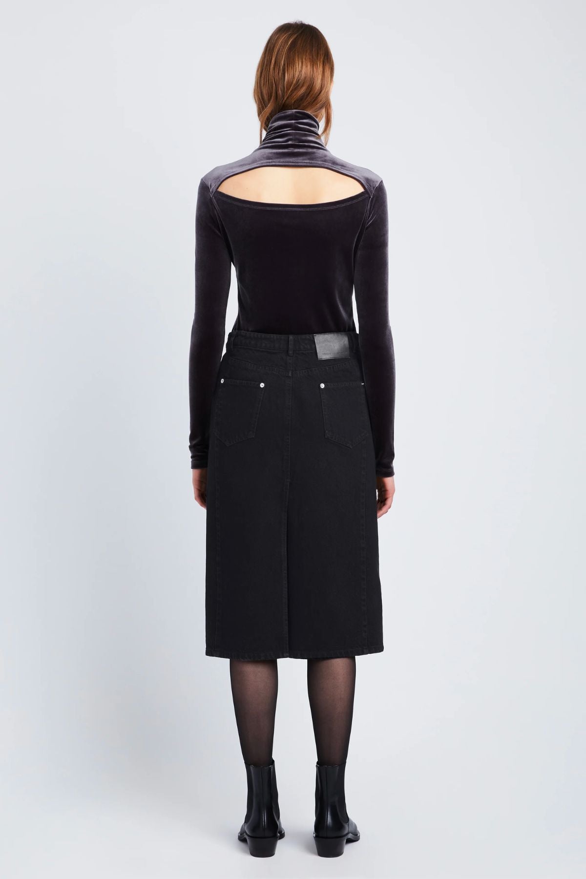 Proenza Schouler White Label Sloan Skirt - Black