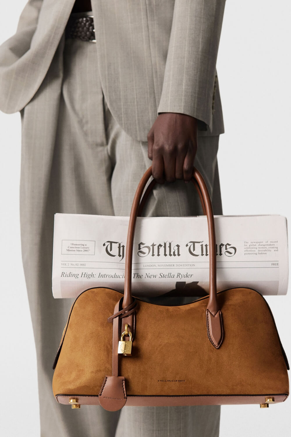 Stella McCartney Ryder Medium Tote - Khaki