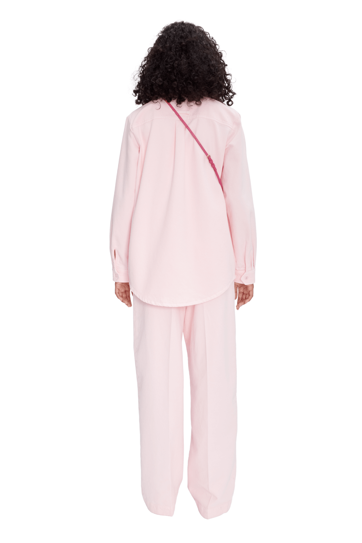 A.P.C. Tina Organic Cotton Denim Shirt - Pale Pink