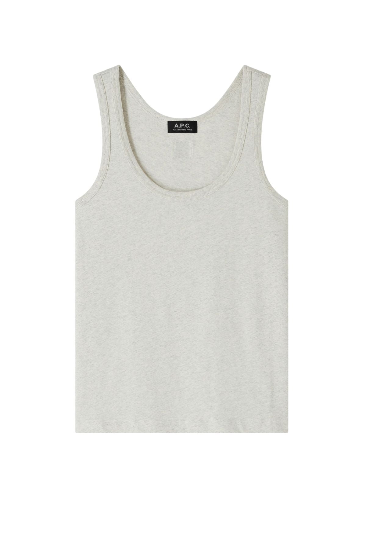 A.P.C. Tank Top - Ecru Chine