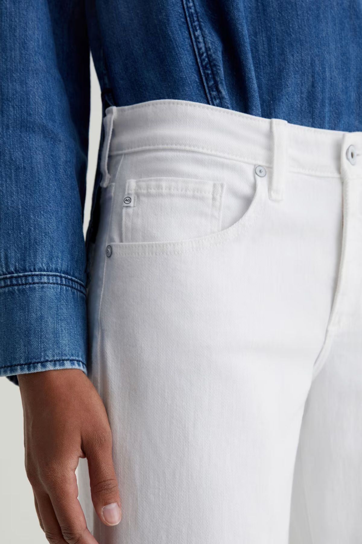 AG Denim Adria - Gallery White