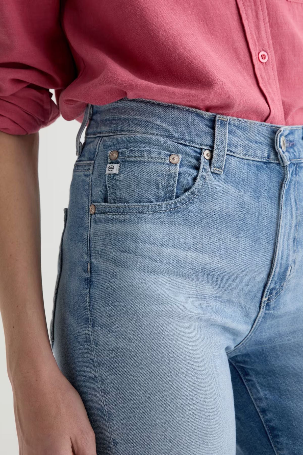 AG Denim Brinley Crop - Fiction