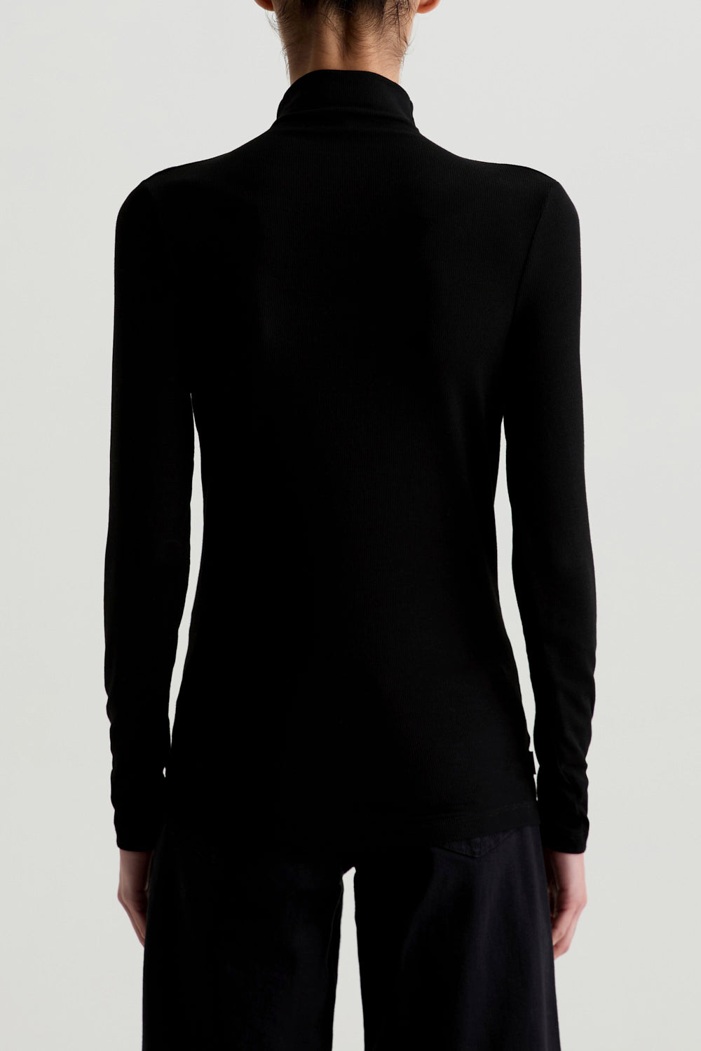 AG Denim Chels Turtleneck - Super Black
