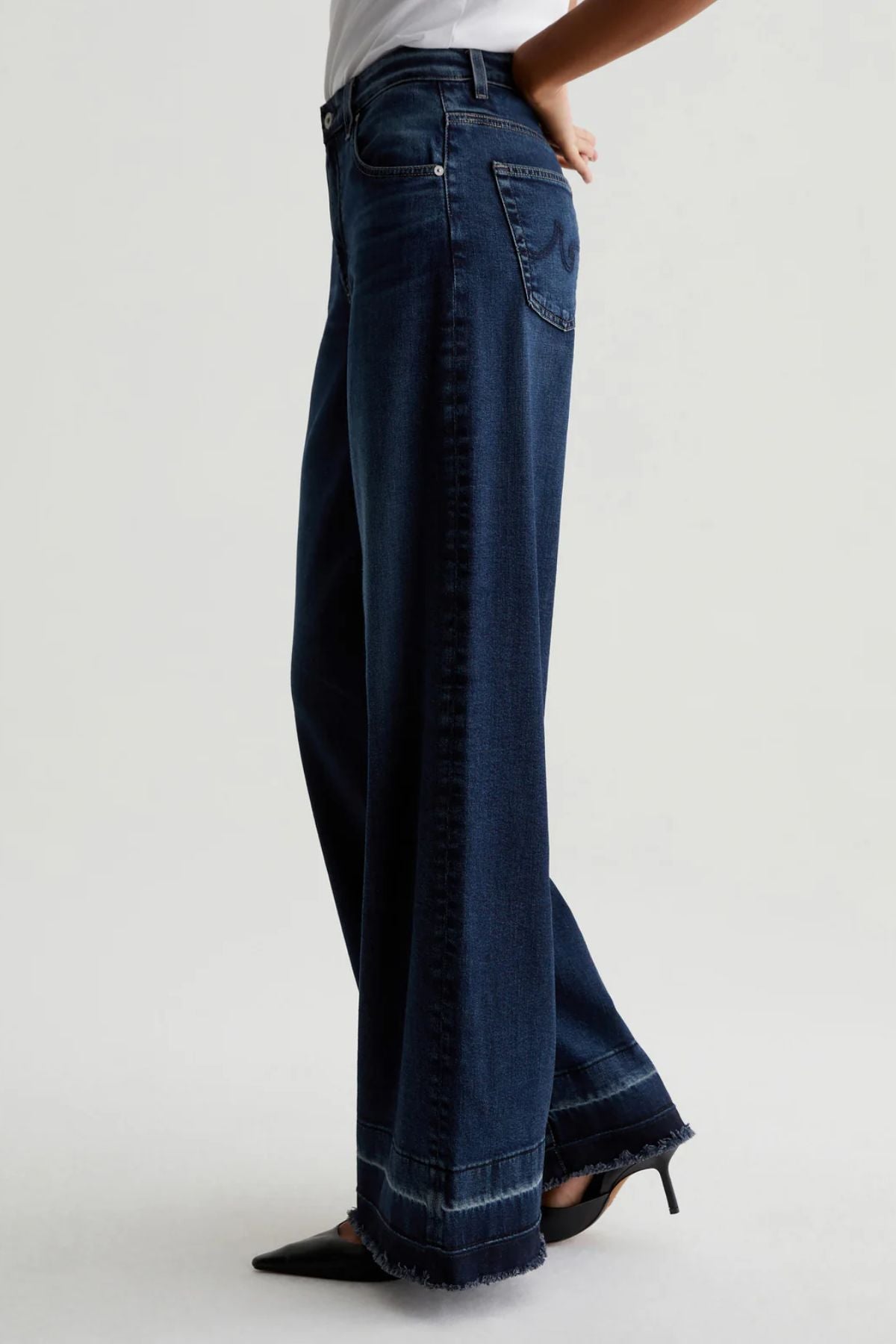 AG Denim The Deven Wide Leg Jean - Amsterdam