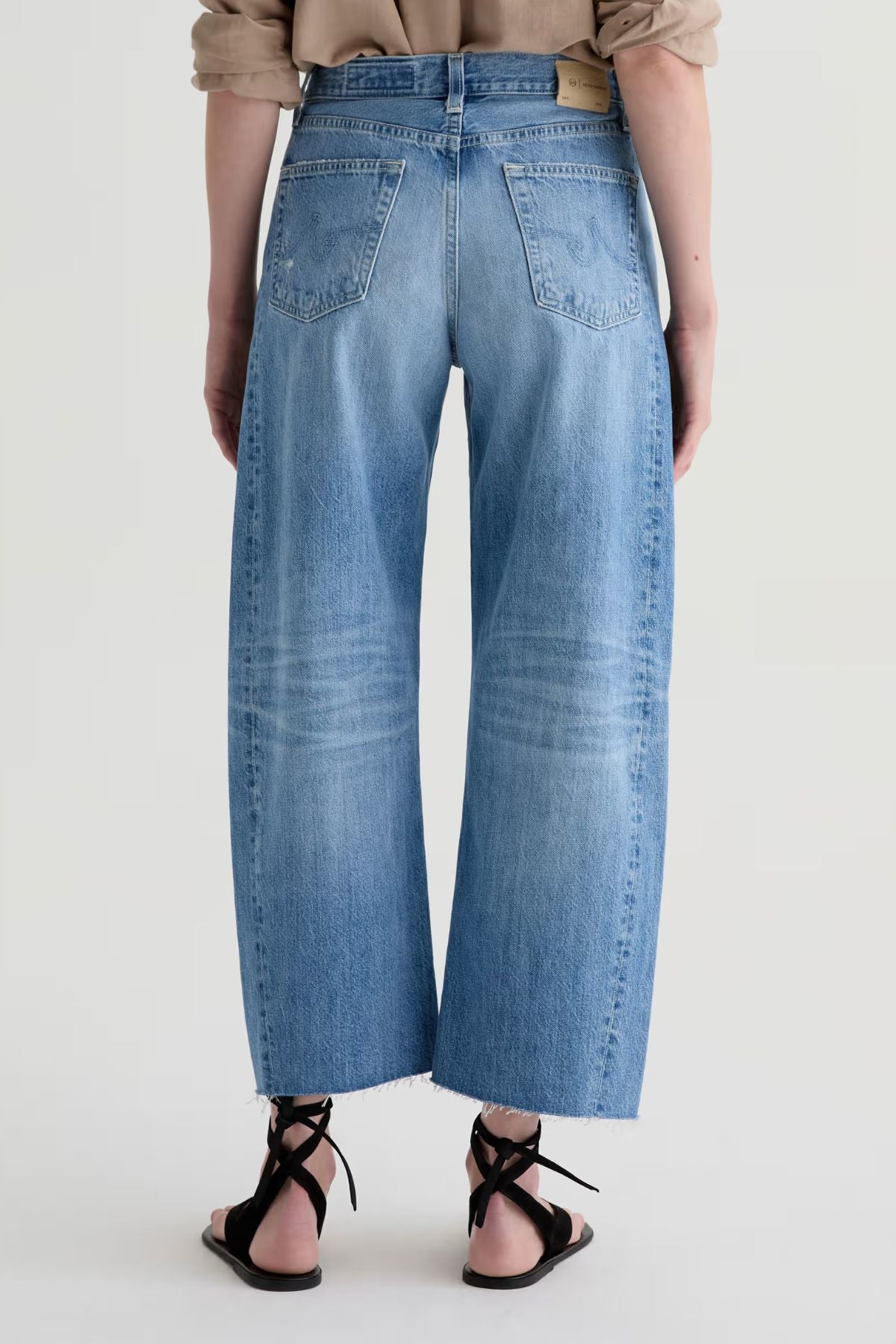 AG Denim Hattie Crop - 17 Years Divergent