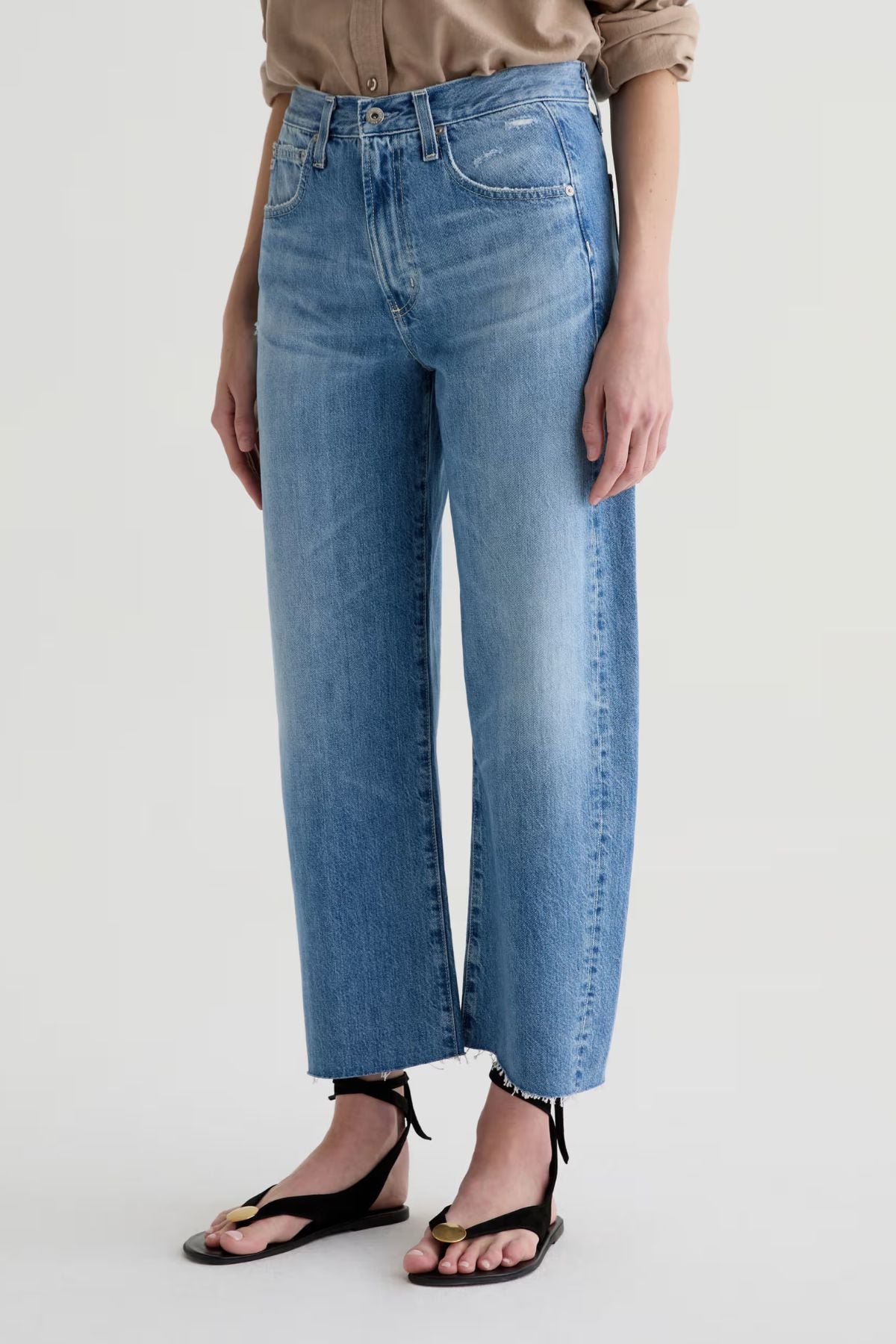 AG Denim Hattie Crop - 17 Years Divergent