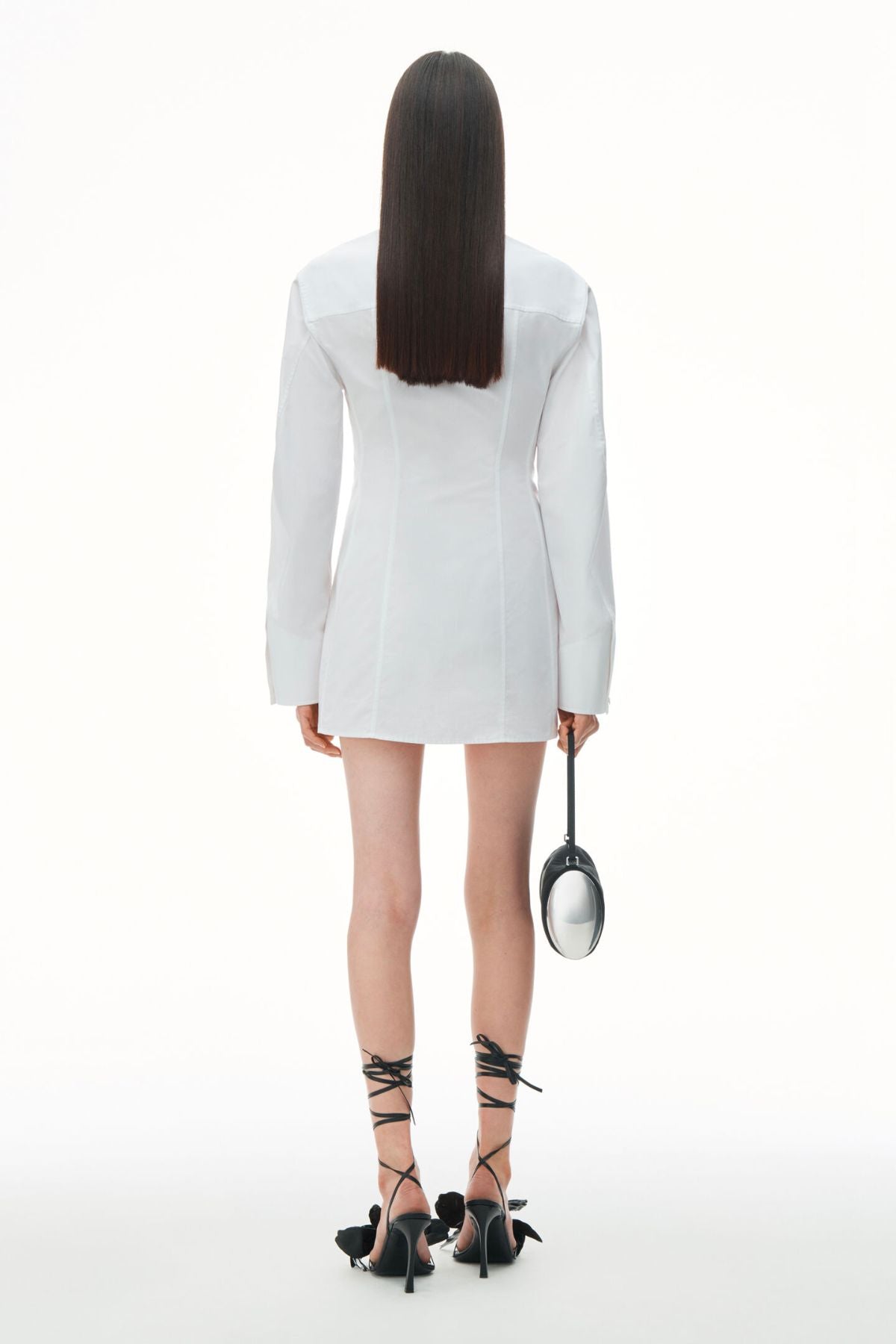 Alexander Wang Mini Shirt Dress - White