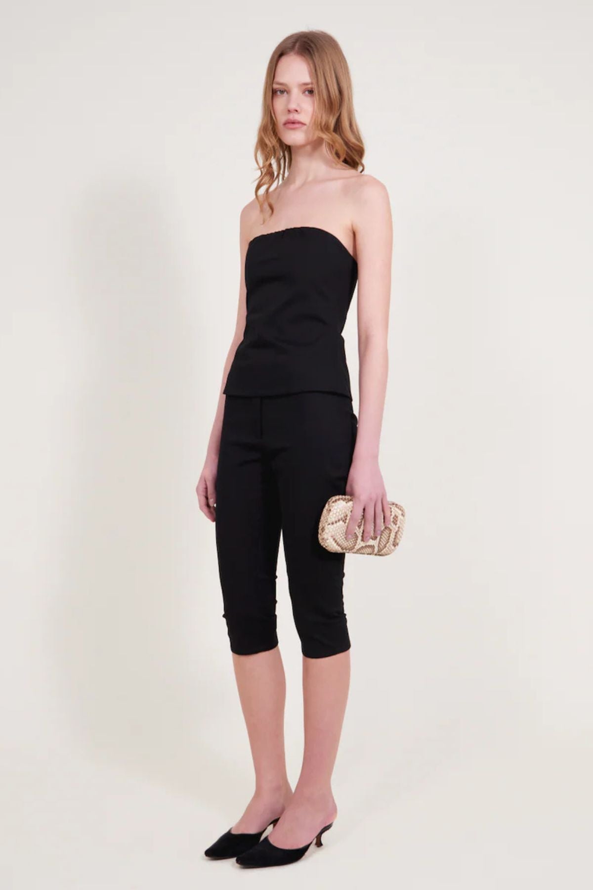 ALFIE Bustier Top - Black