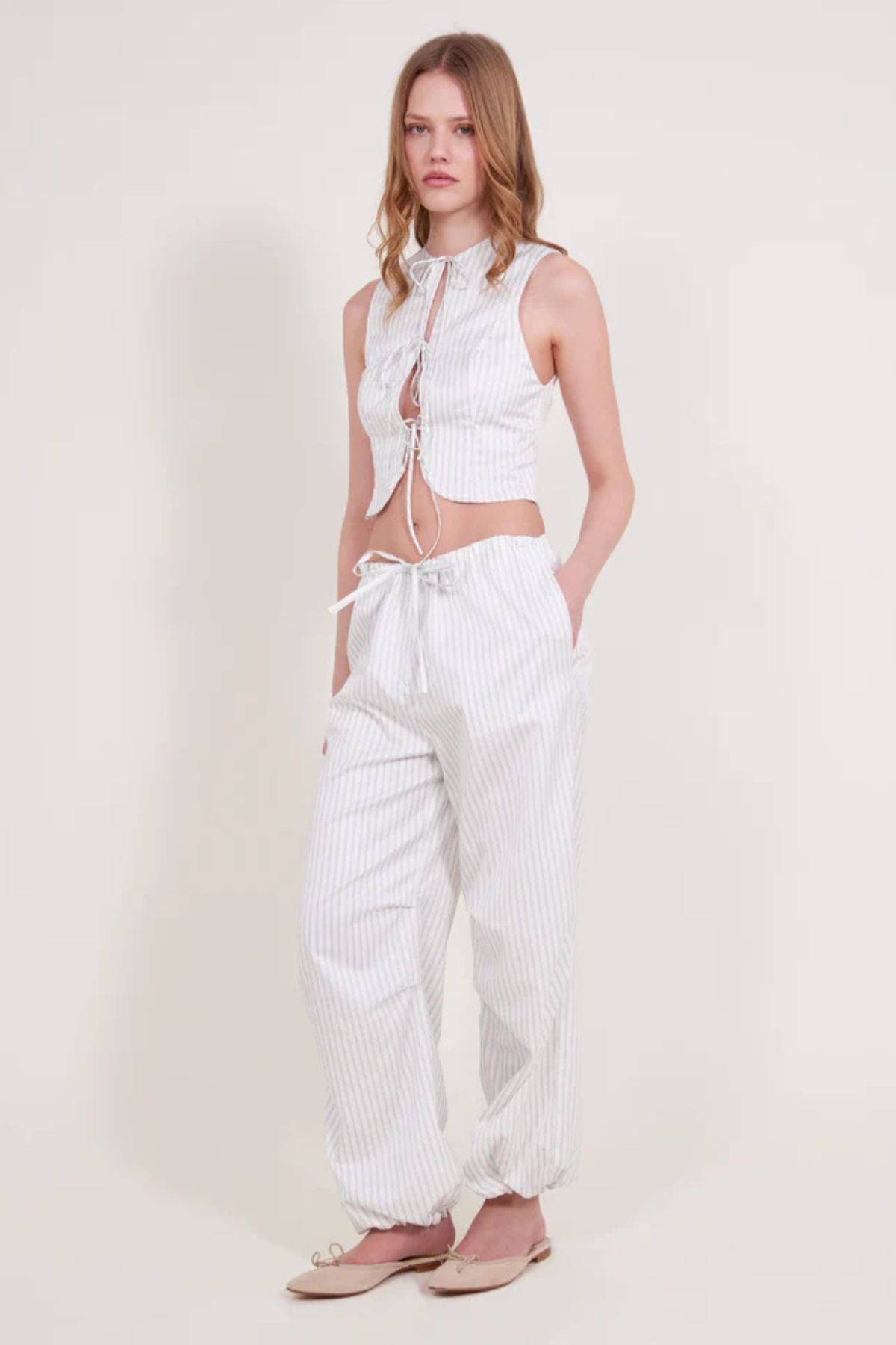 ALFIE Grace Pant - White