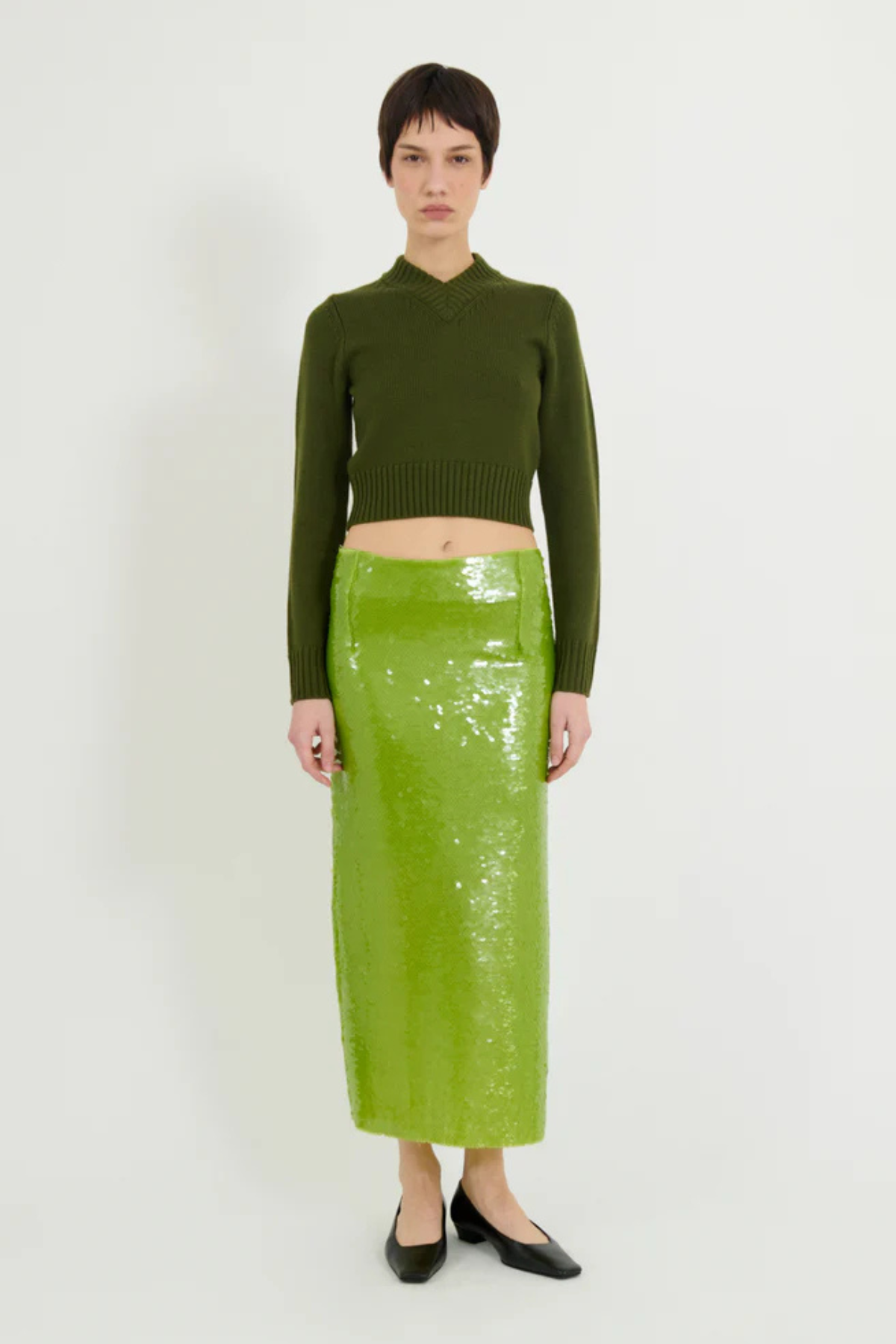 ALFIE Mona Sweater  - Forest Green