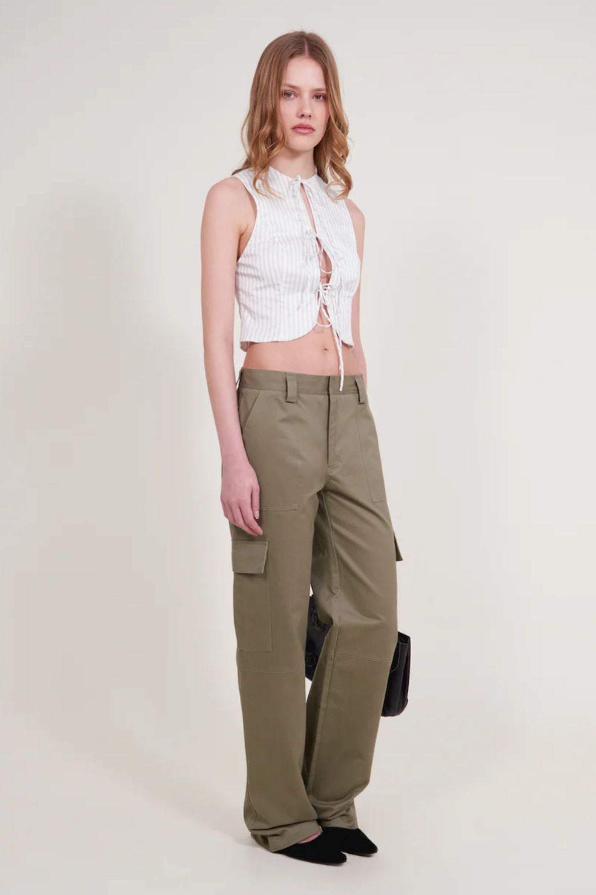 ALFIE Neda Top - Amande Green