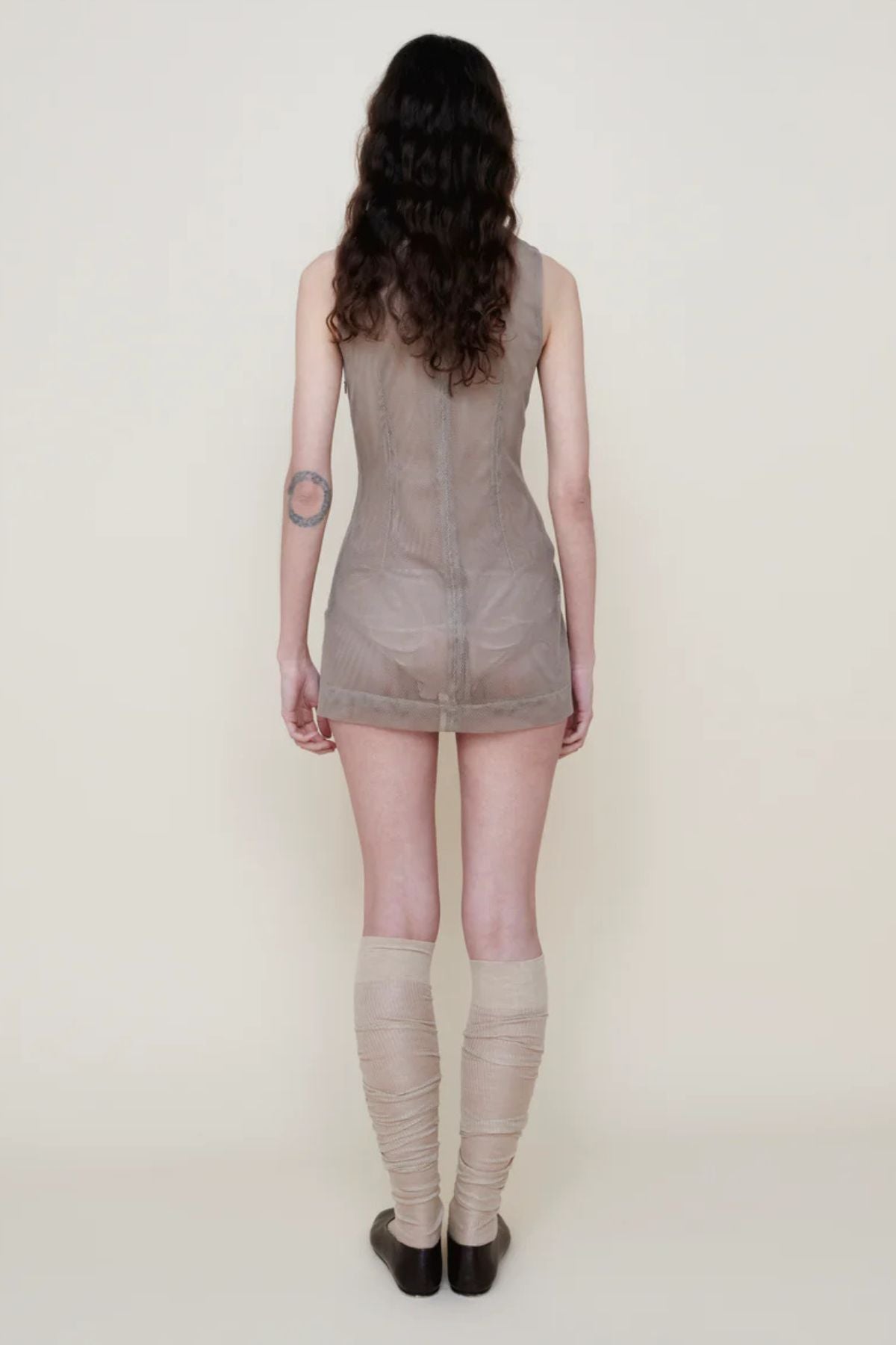 ALFIE Nori Mini Dress - Taupe