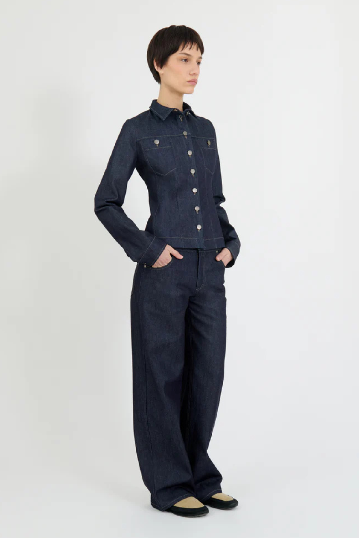 ALFIE Eve Jacket - Dark Blue