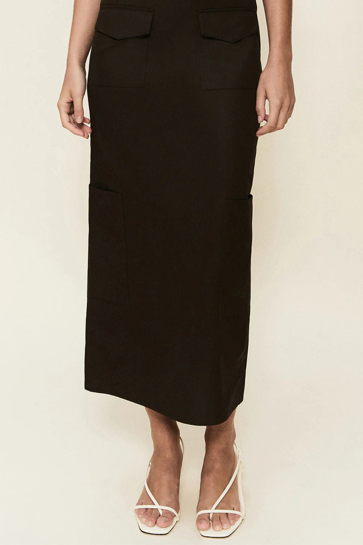 ALFIE Valletta Skirt - Chocolate