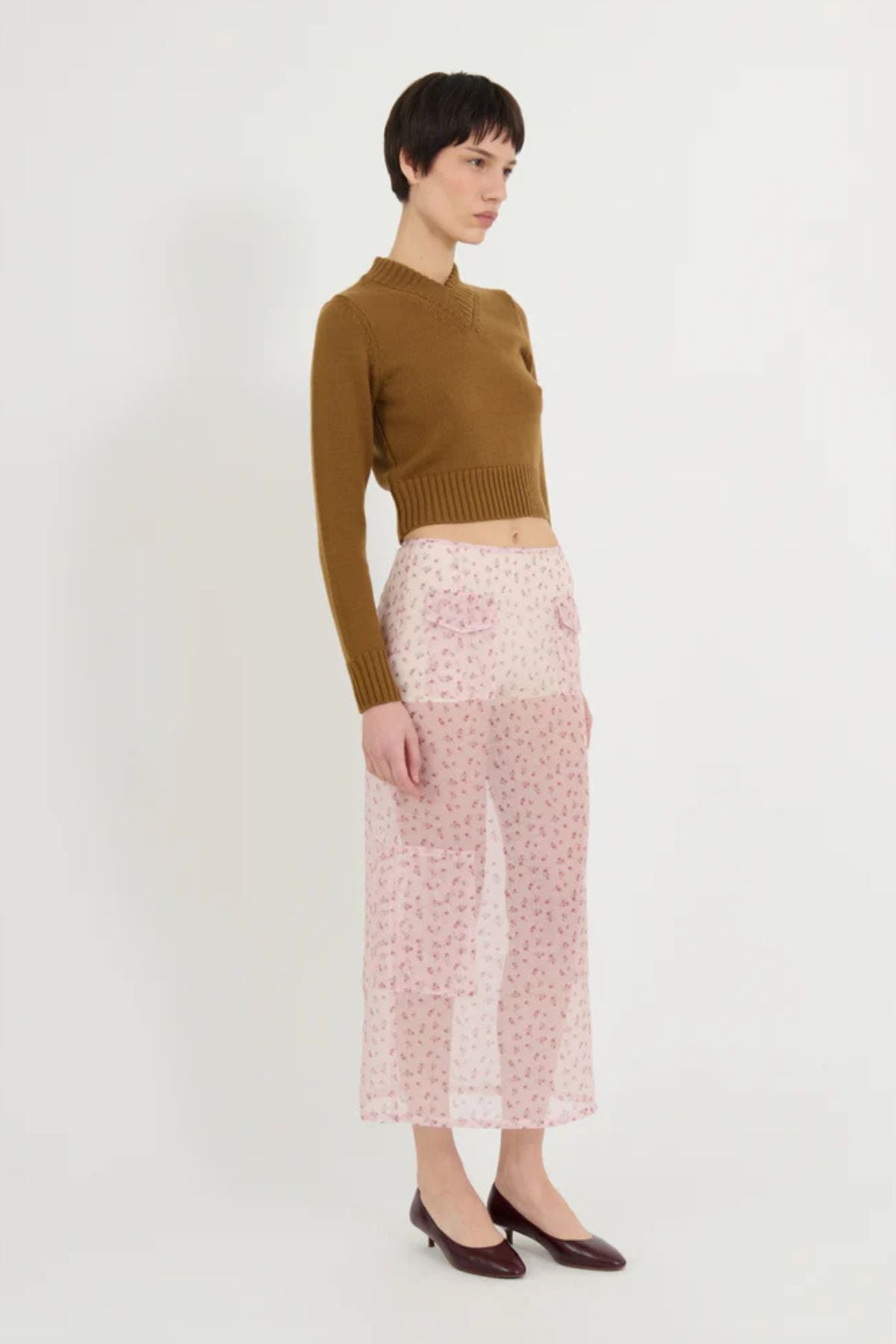 ALFIE Valletta Skirt - Rose Print