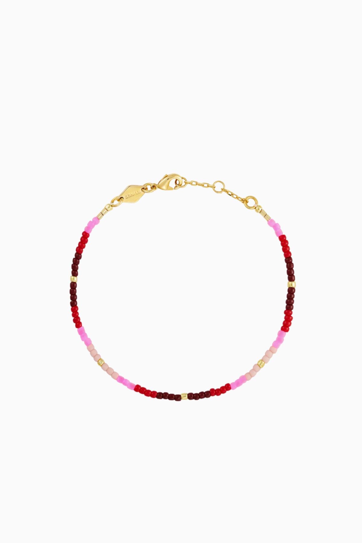 Anni Lu Tie Dye Bracelet - Berry