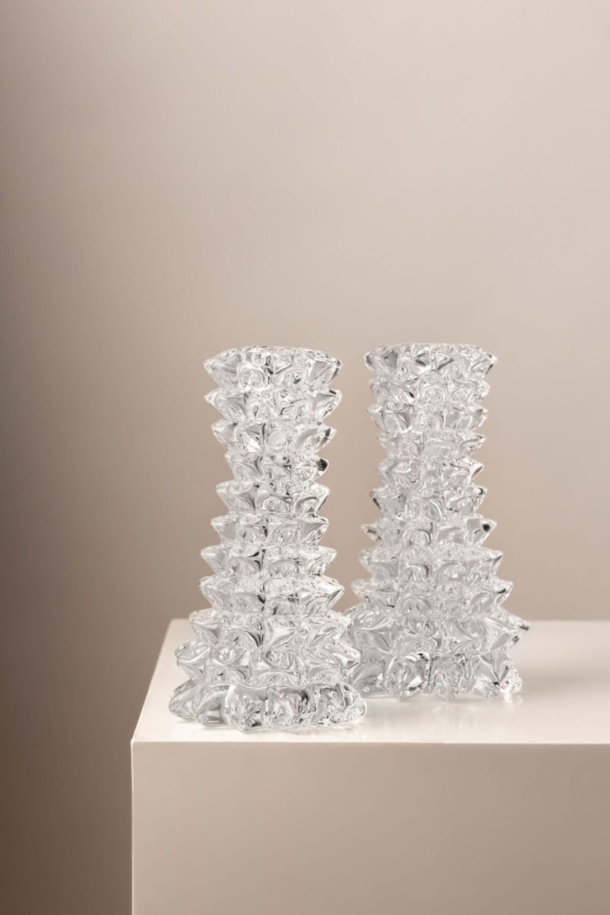 ANTICO 18 x 6.5cm Candle Stick - Clear