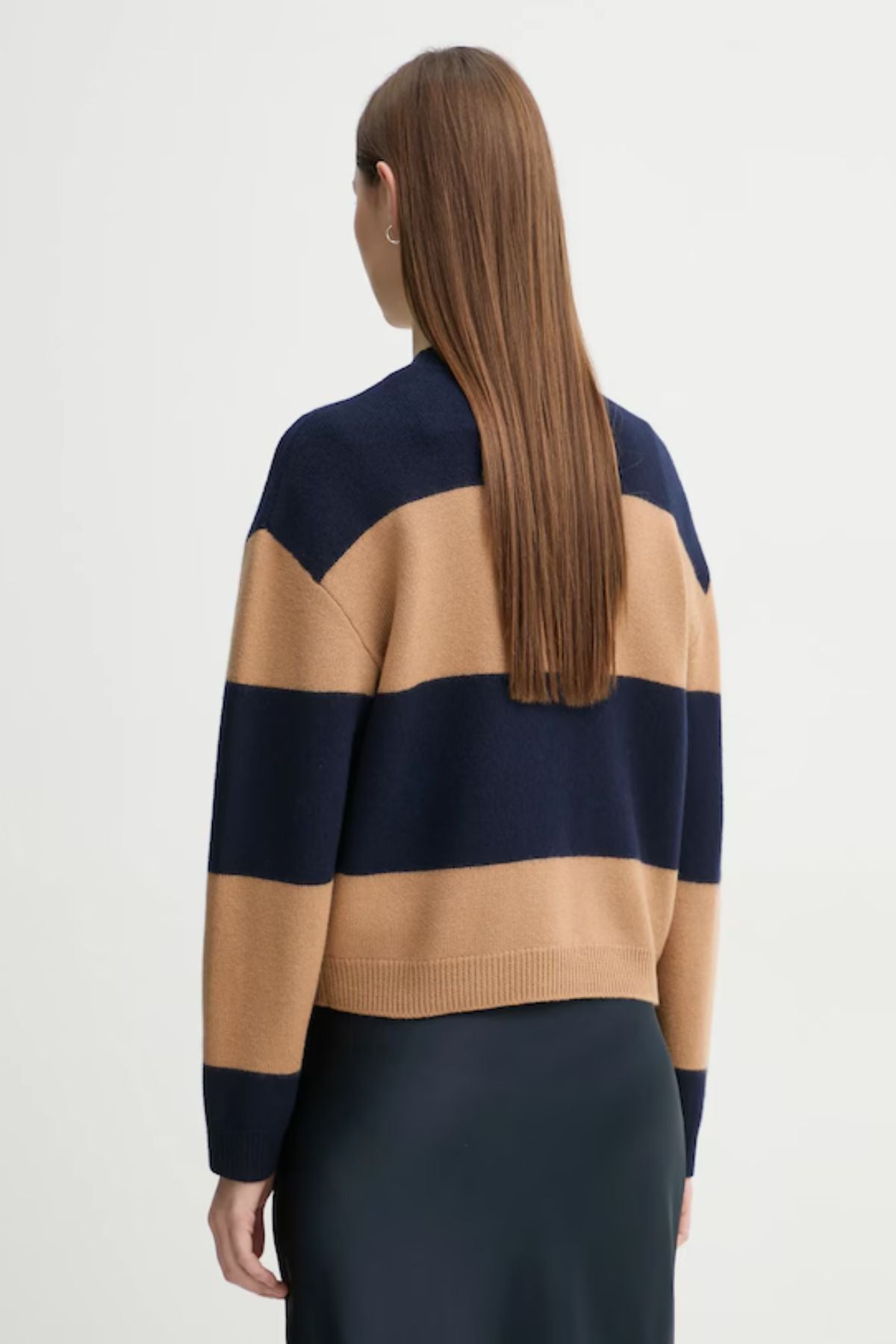 A.P.C. Pull Penny Jumper - Noir/ Camel