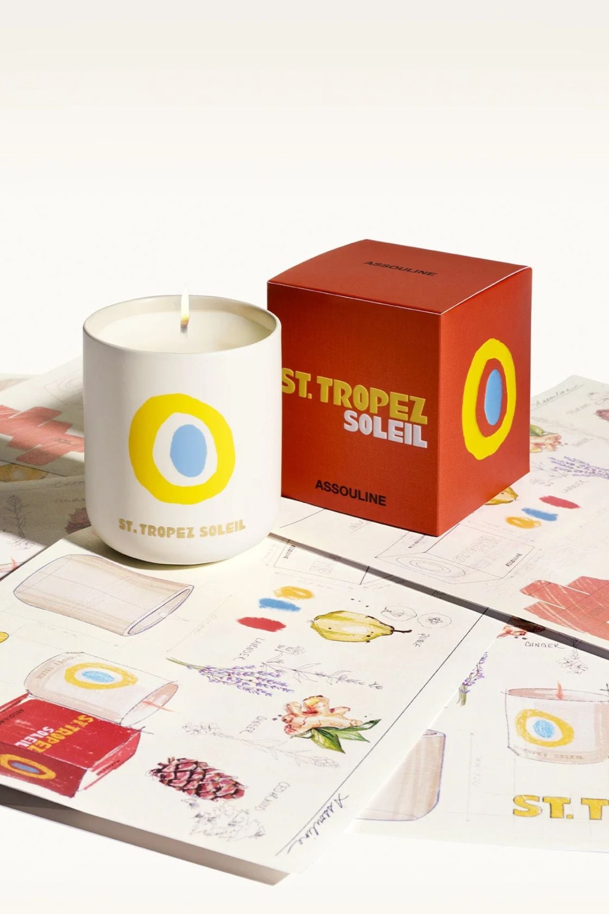 Assouline St. Tropez Soleil Candle