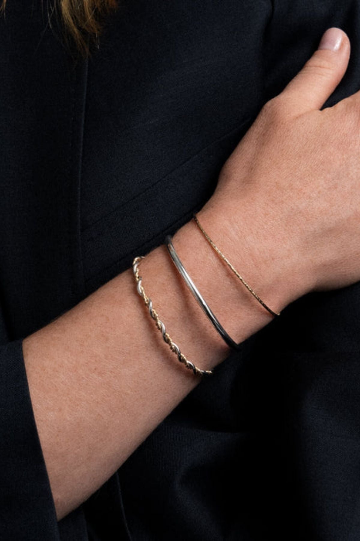 ATELIER PAULIN Bramble Bracelet - Yellow Gold/ Silver