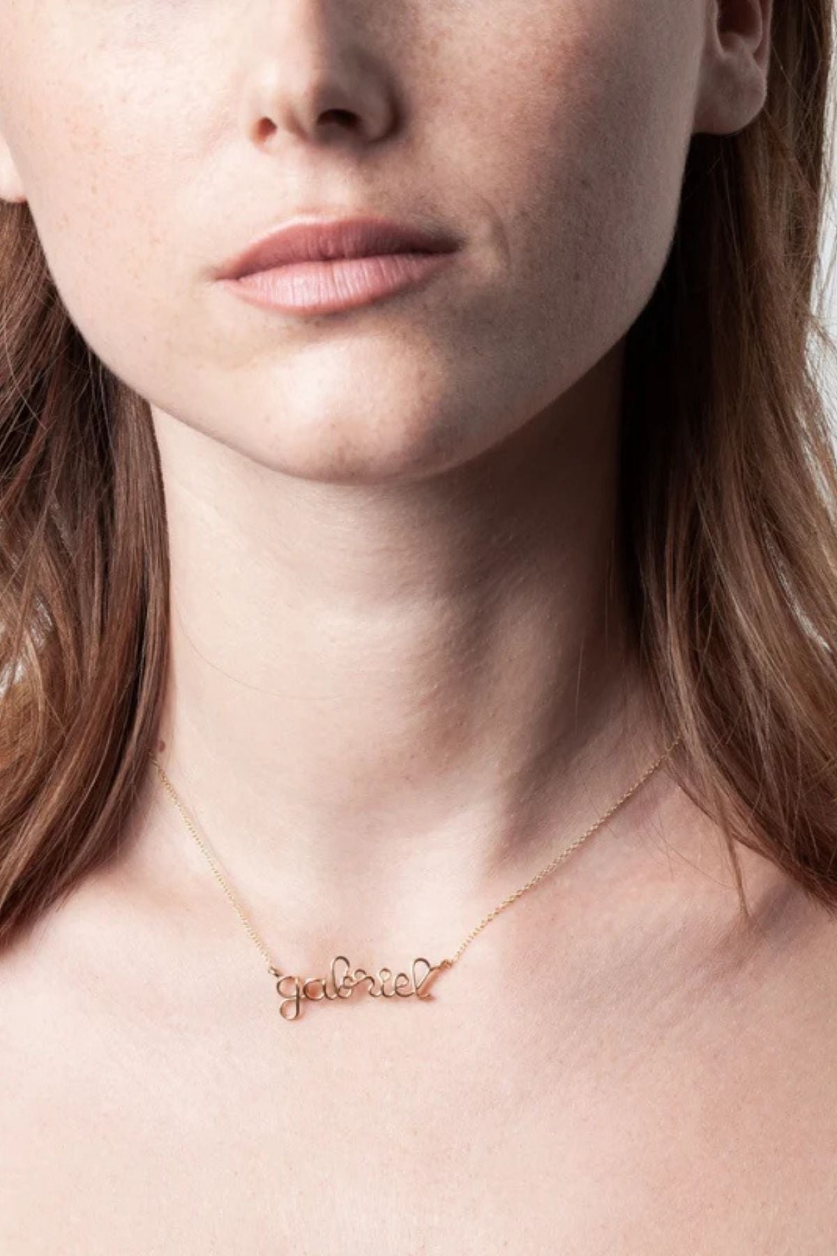 ATELIER PAULIN Richelieu Personalised Necklace - Yellow Gold