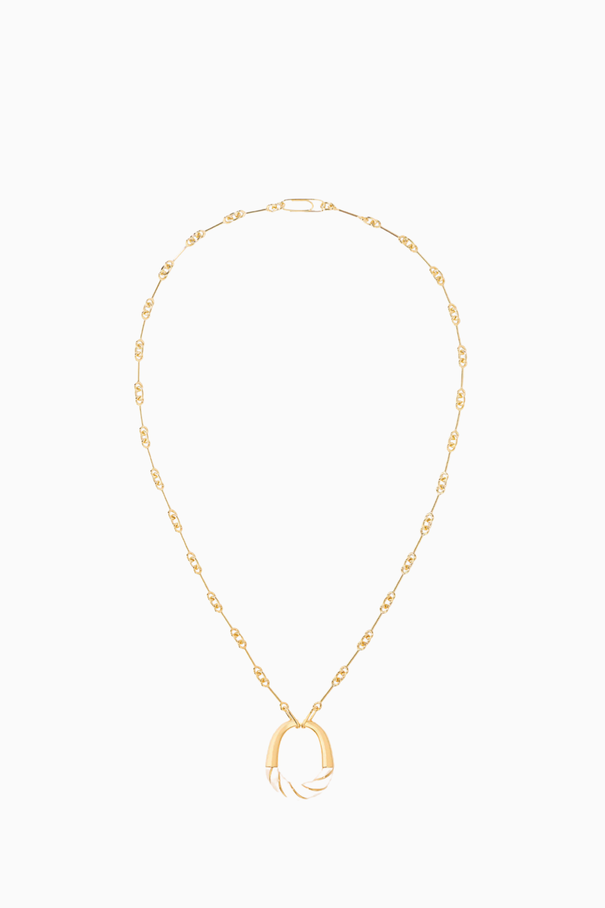 Aurelie Bidermann Diana Long Necklace - Ivory