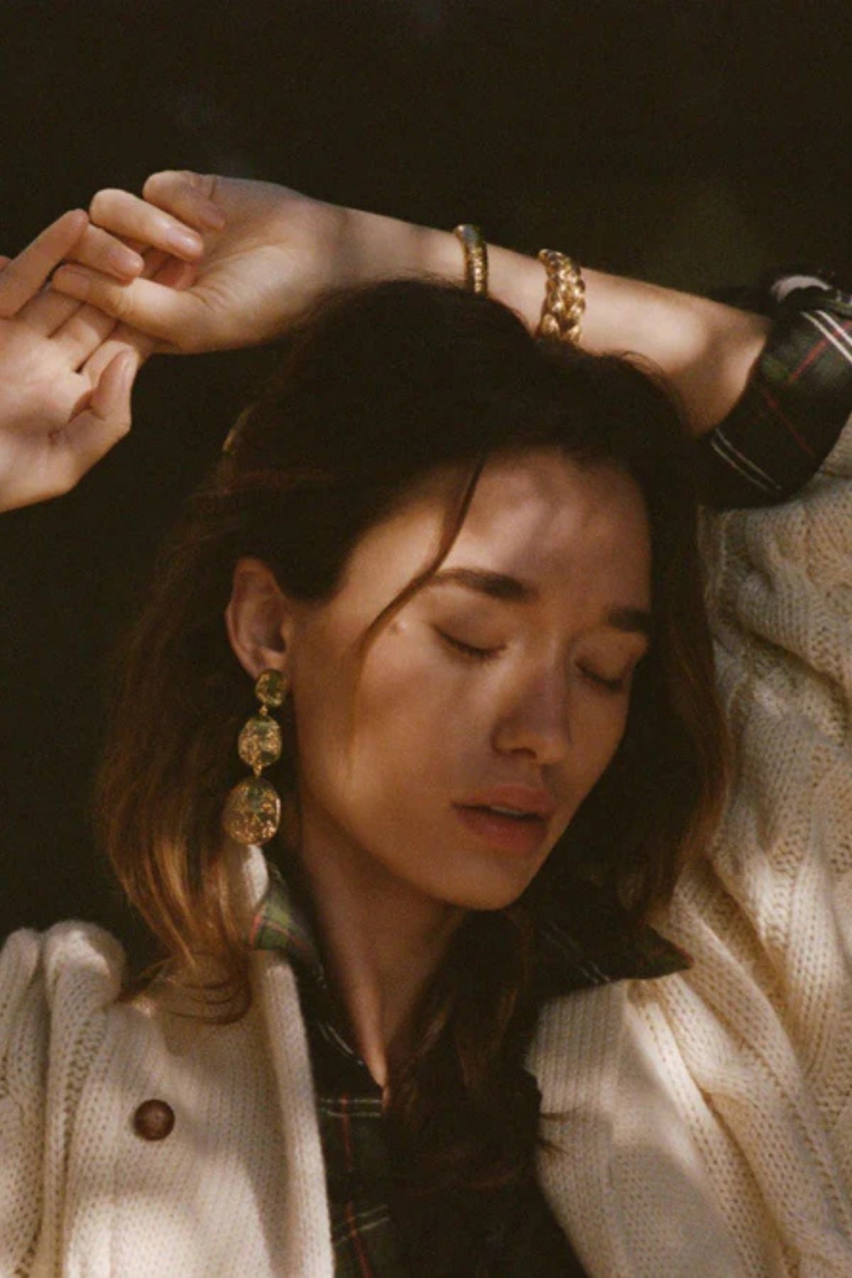 Aurelie Bidermann Grisell Cuff - Yellow Gold