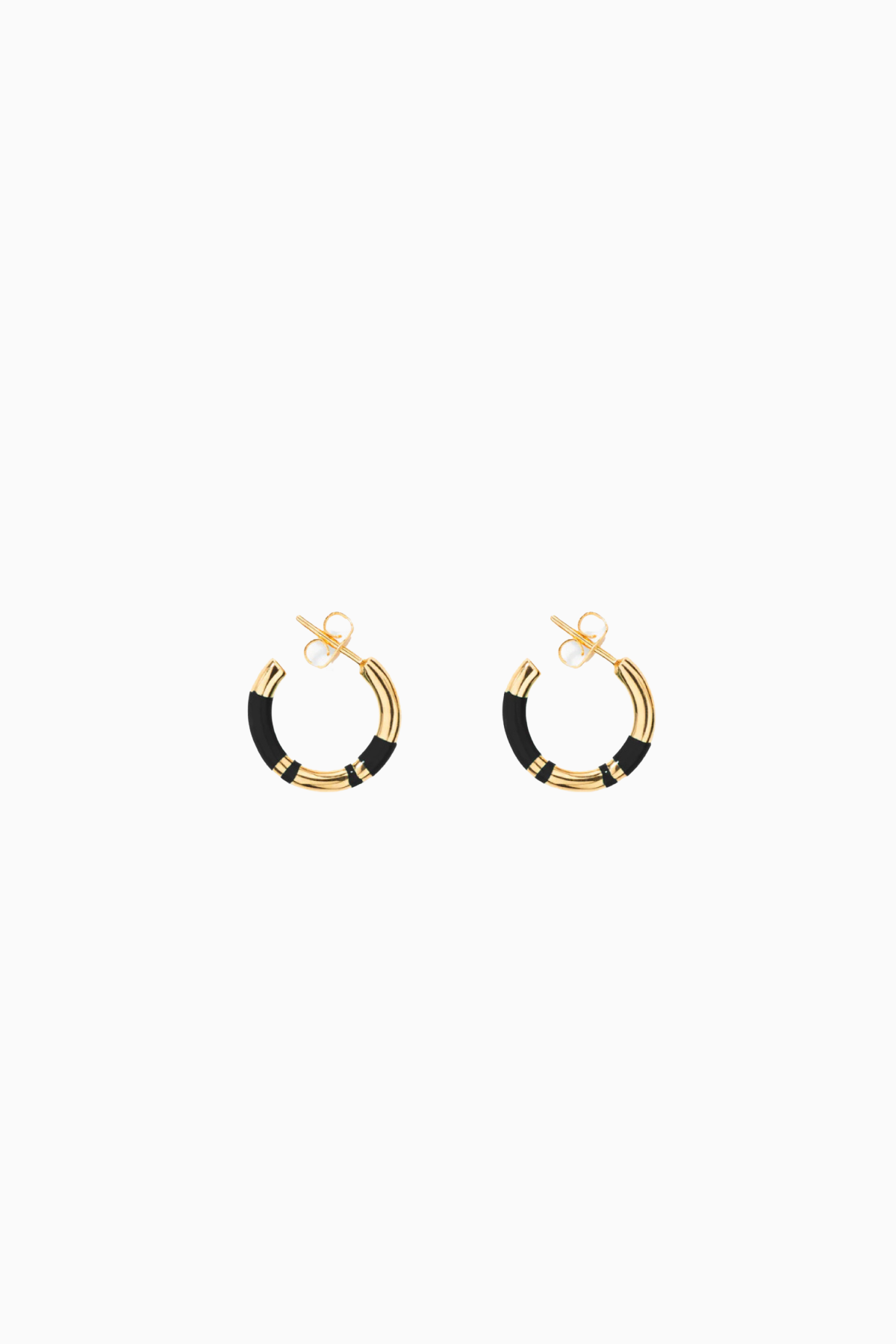 Aurelie Bidermann Positano Earrings - Black