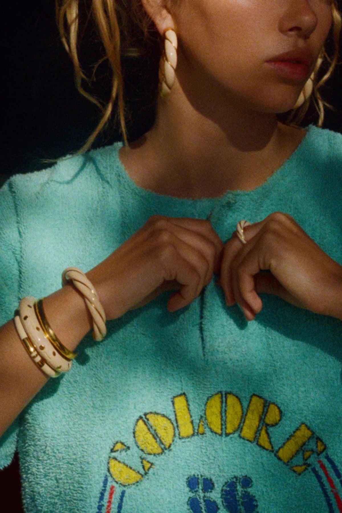 Aurelie Bidermann Positano Bracelet - Ivory