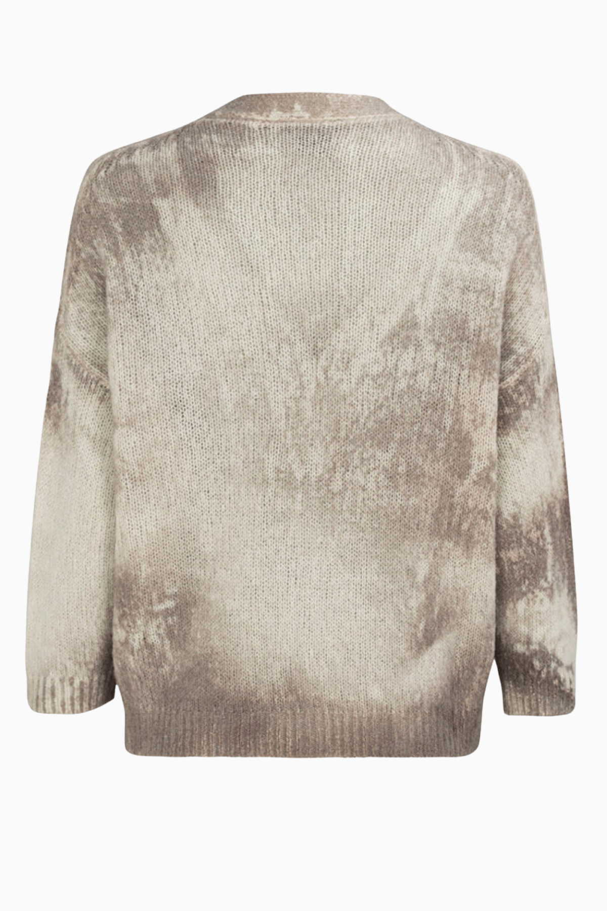 Avant Toi Marble Brushed Cashmere Cardigan - Noce Moscata