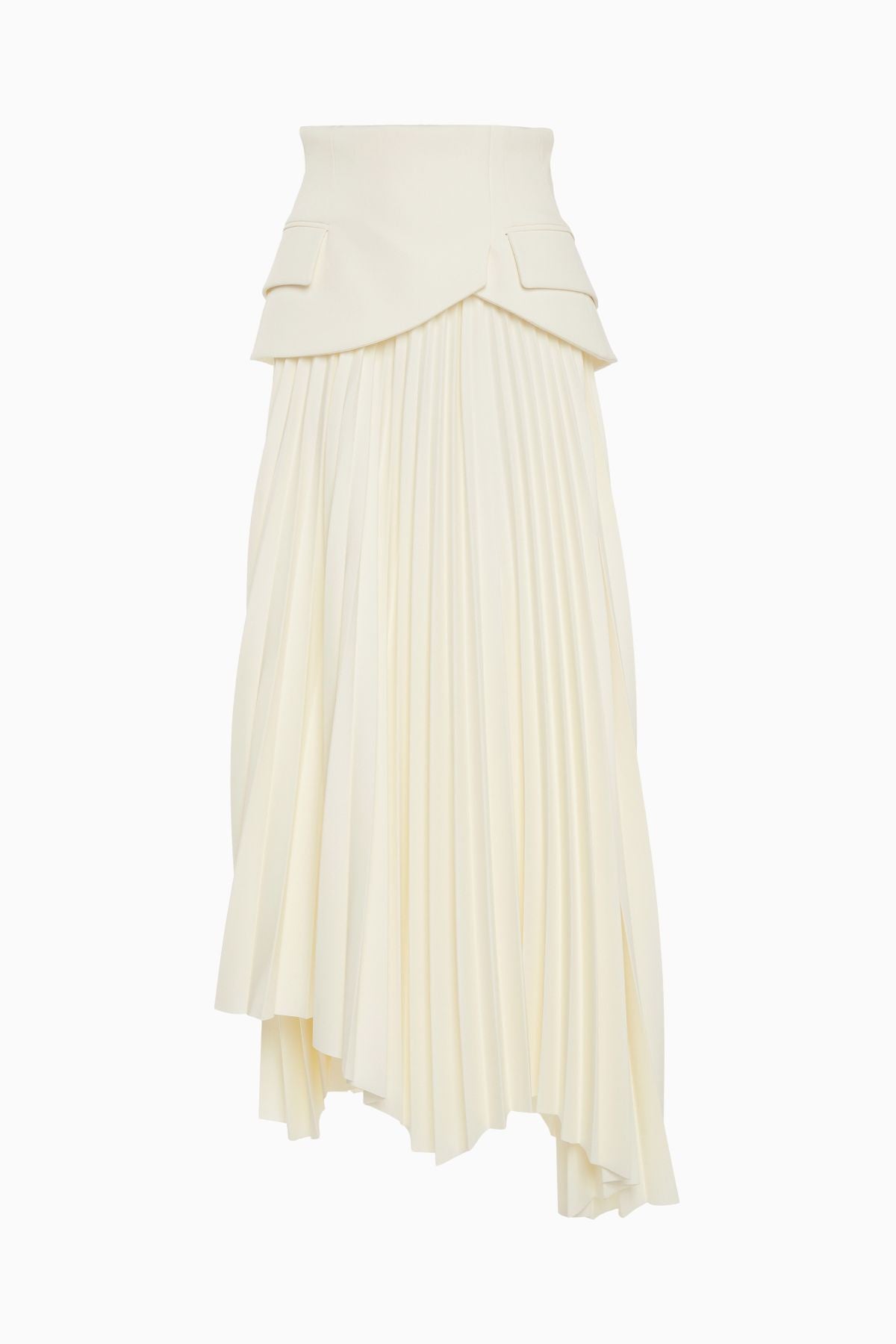 Mode Basque Detail Skirt Ivory – GRACE Melbourne