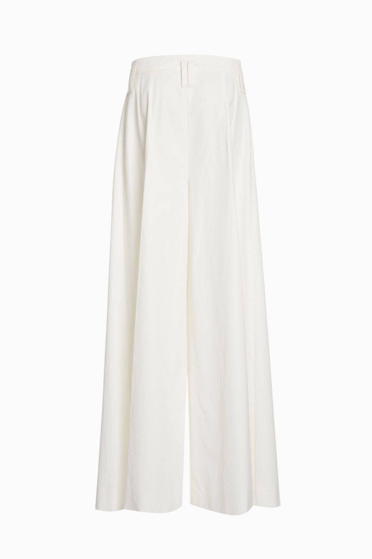 A.W.A.K.E Mode Full Split Wide Leg Pants - White