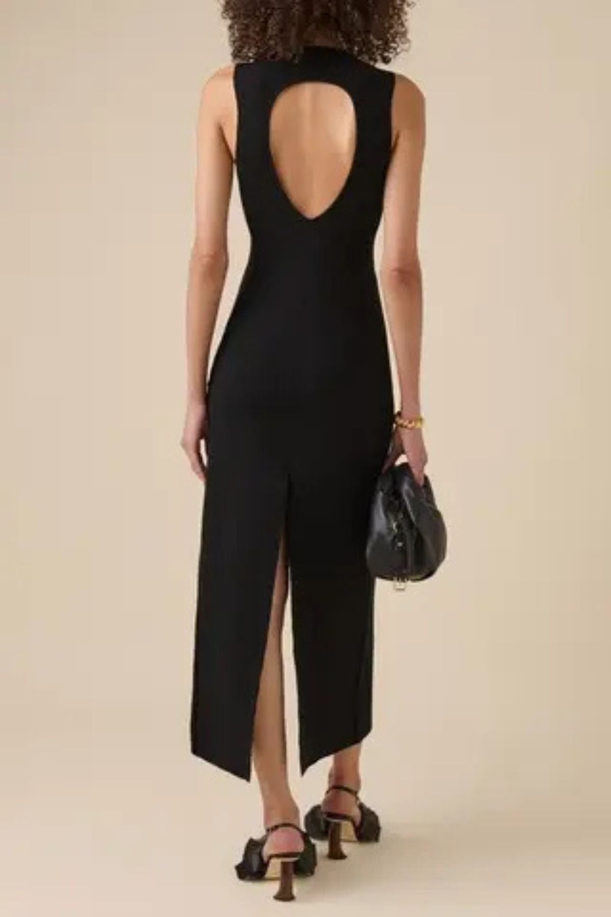 A.W.A.K.E Mode Knit Dress Neck Tie - Black