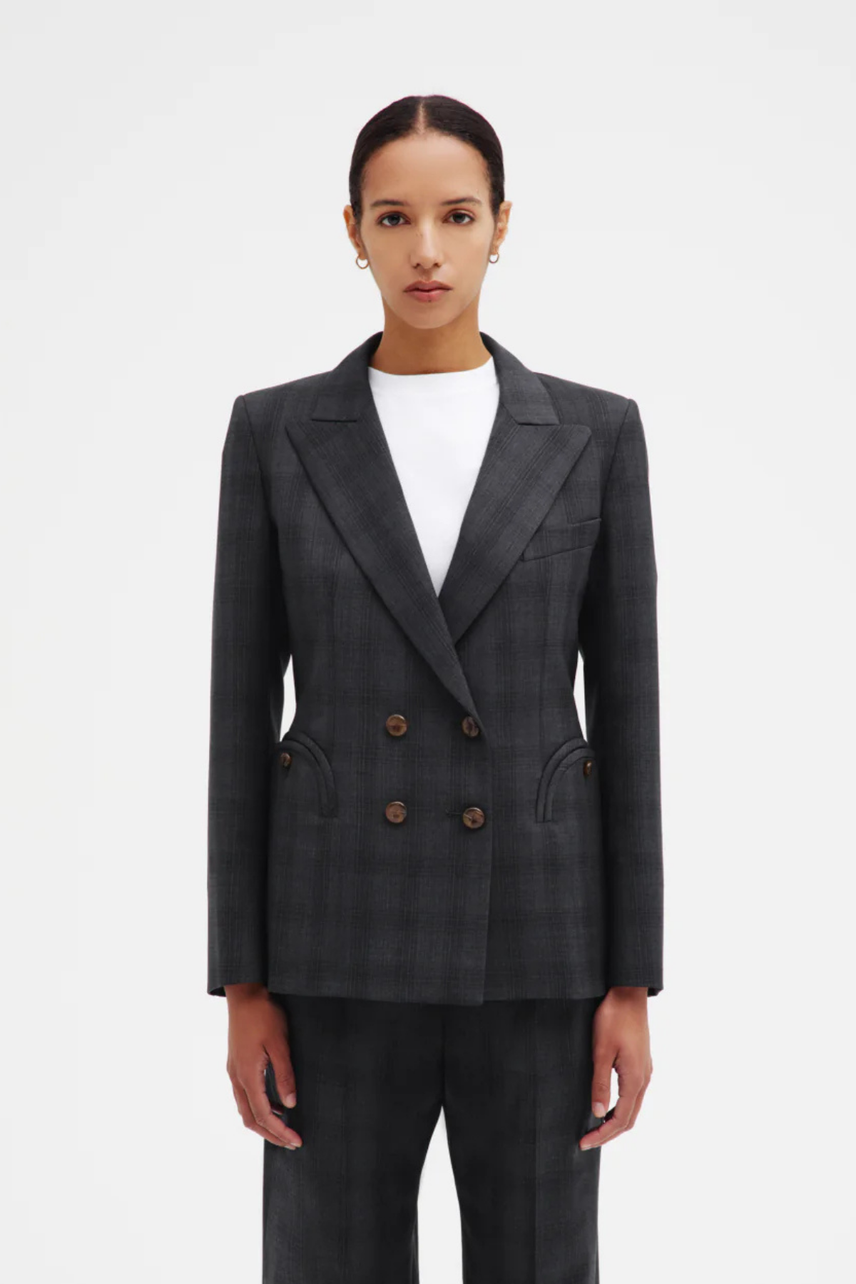 BLAZÉ Milano Bravado Charmer Blazer - Grey