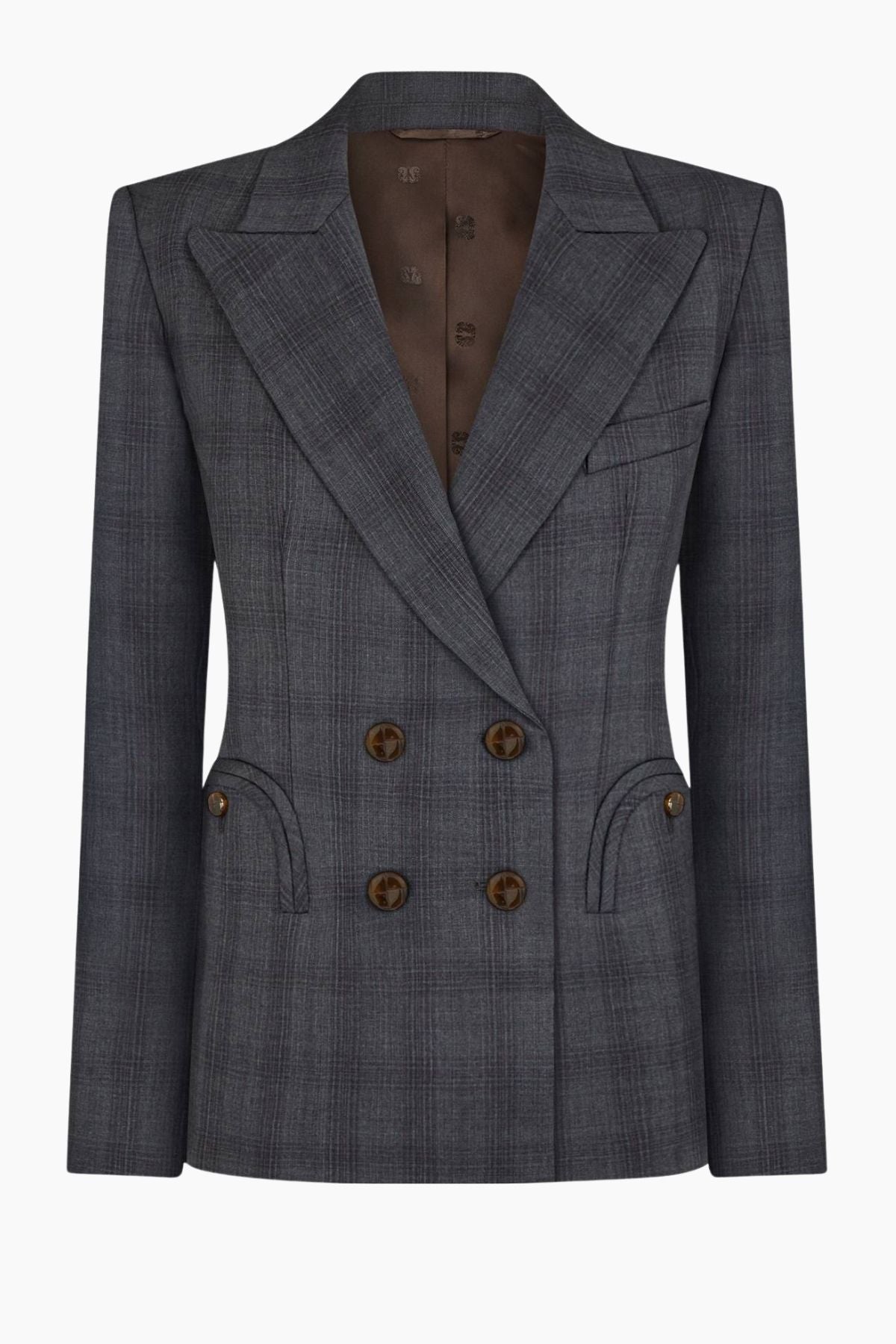 BLAZÉ Milano Bravado Charmer Blazer - Grey