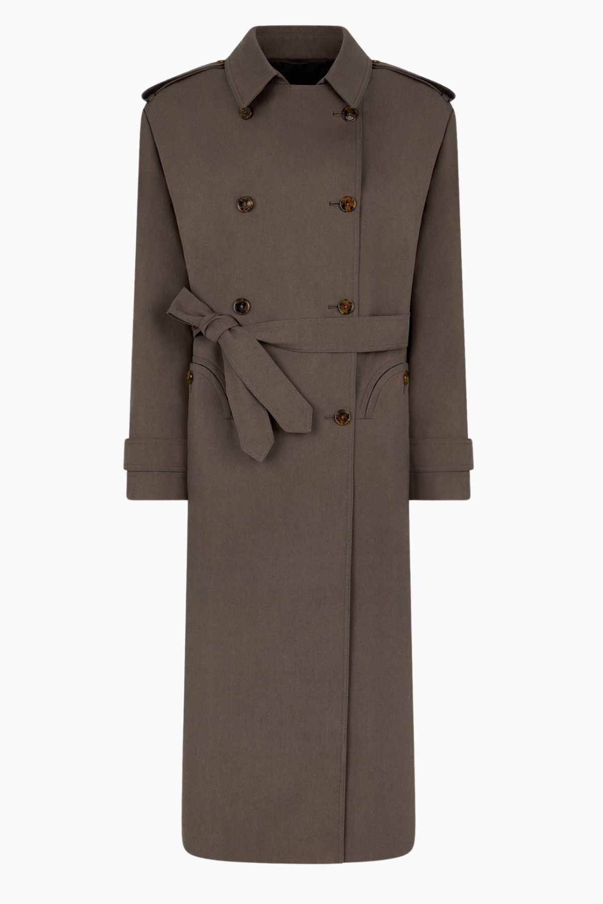 BLAZÉ Milano Burrasca Aseel Coat - Malt
