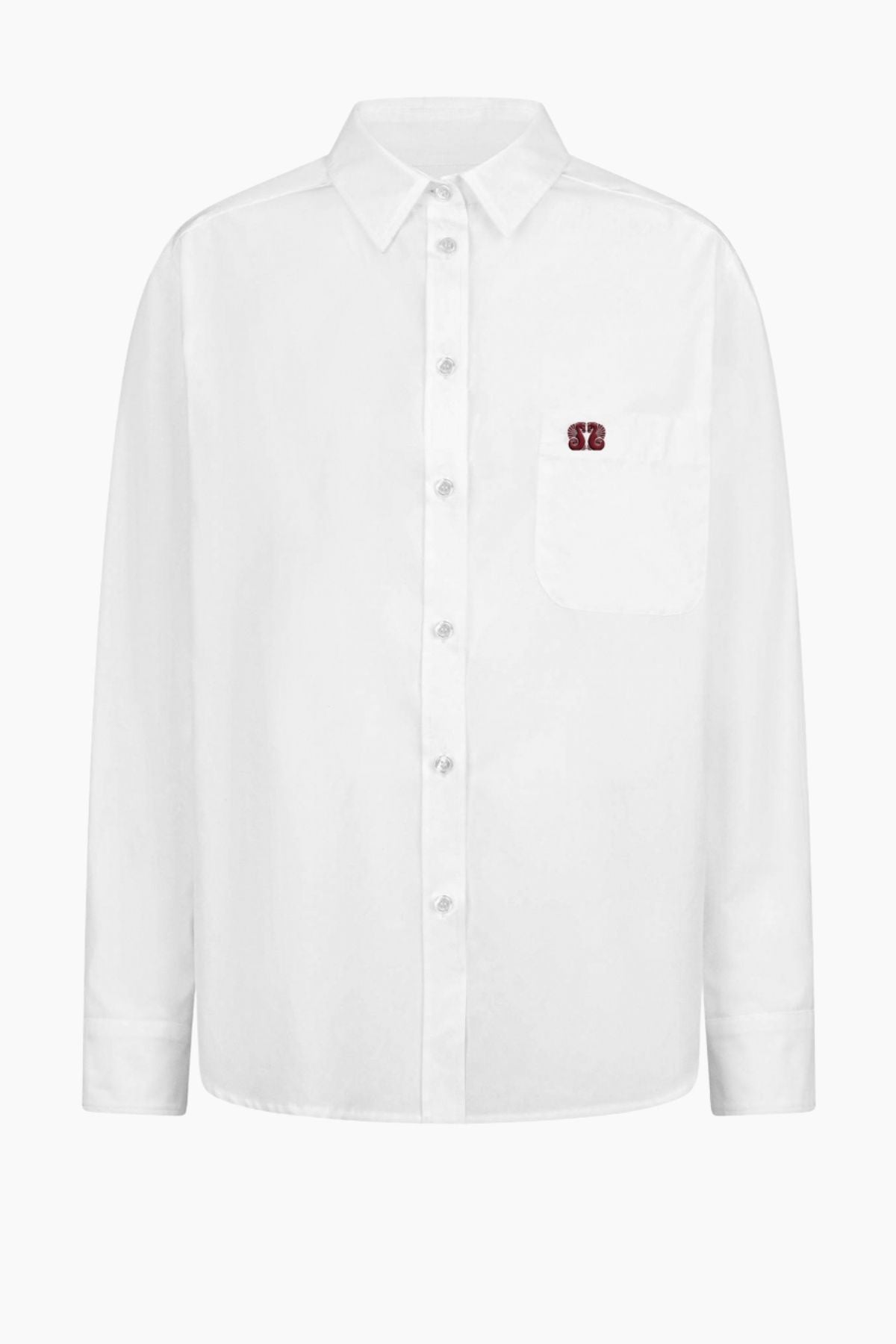 BLAZÉ Milano Fancy Anabas Shirt - White/ Red