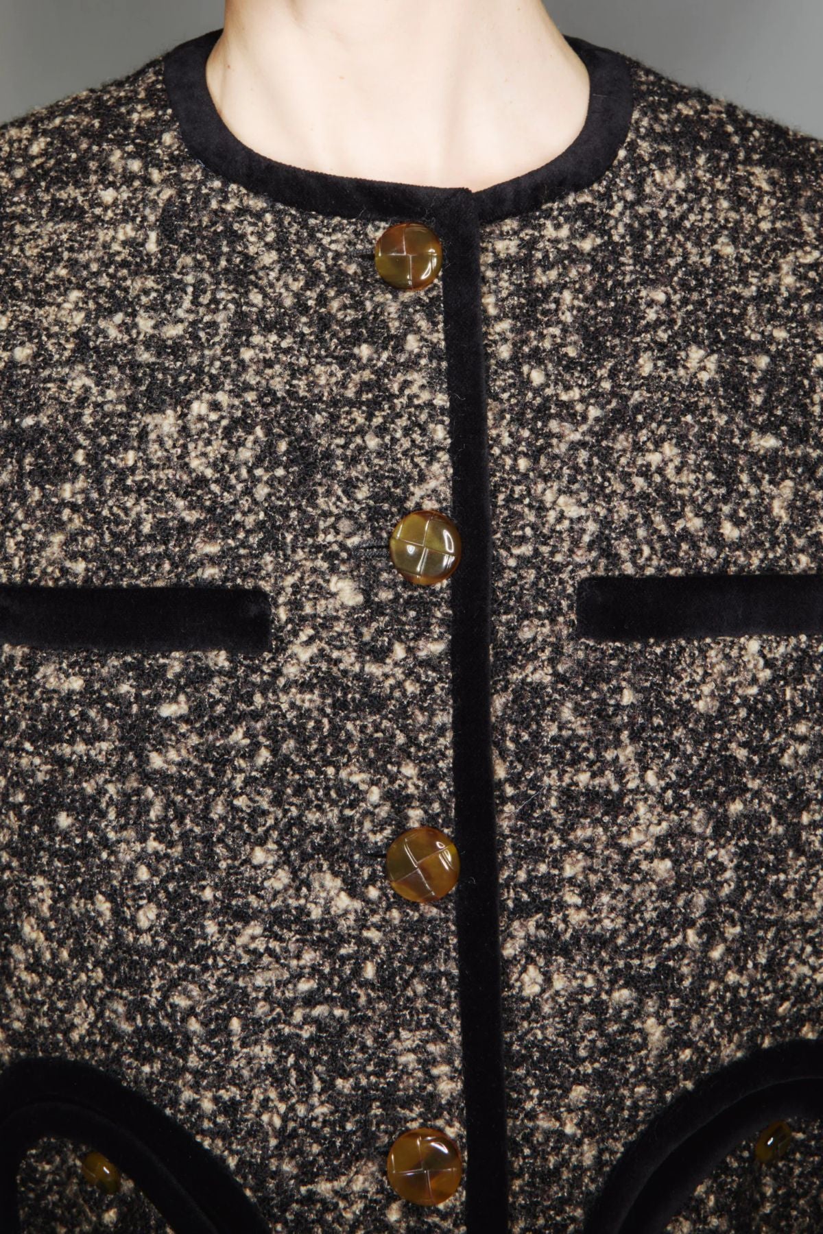 Blazé Milano Katara Shamo Bolero - Brown