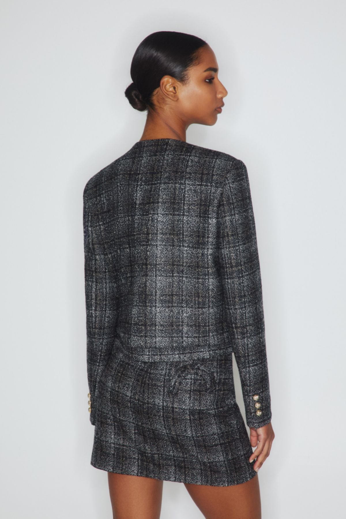 Blazé Milano Lulua Shamo Bolero - Black/ White