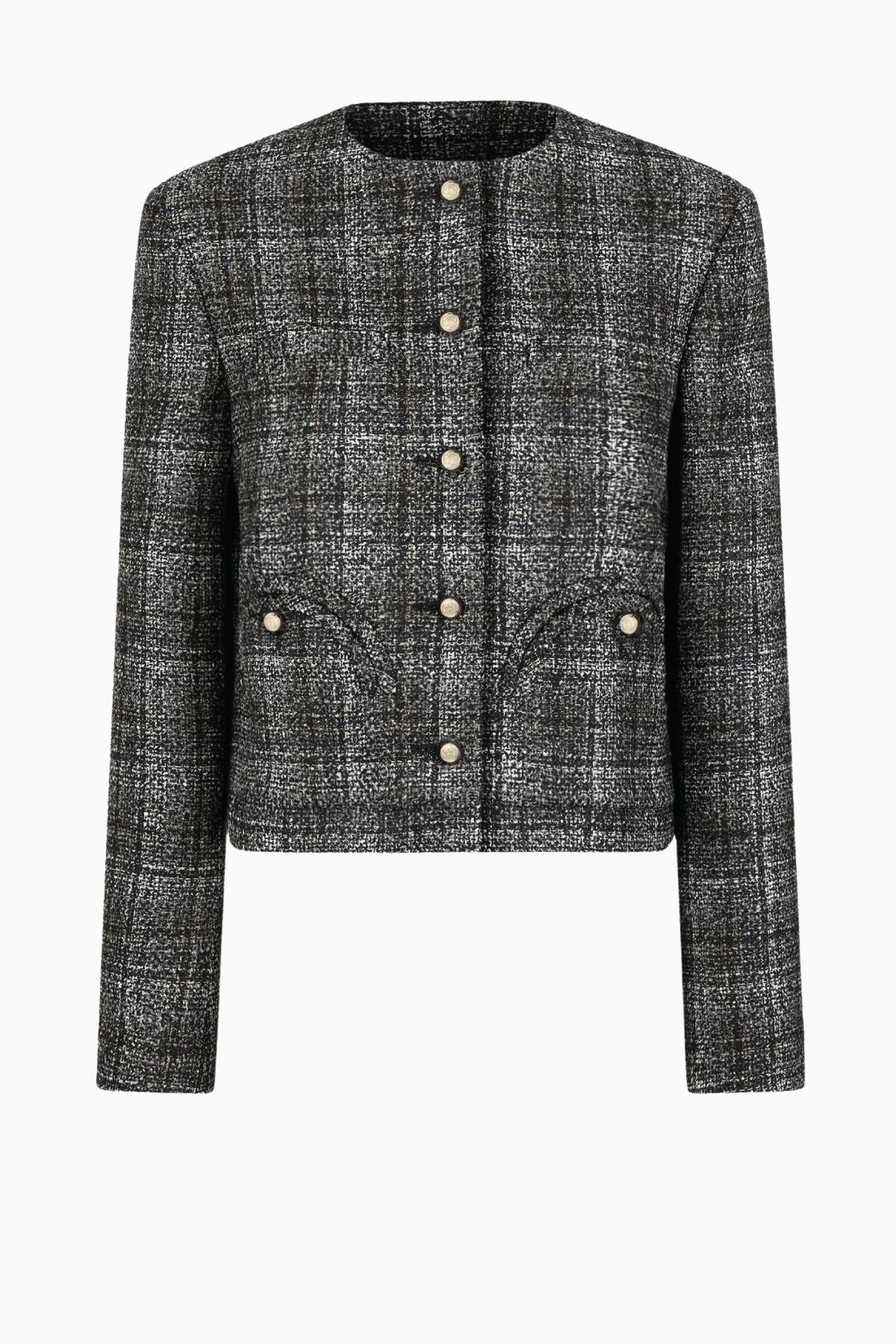 Blazé Milano Lulua Shamo Bolero - Black/ White