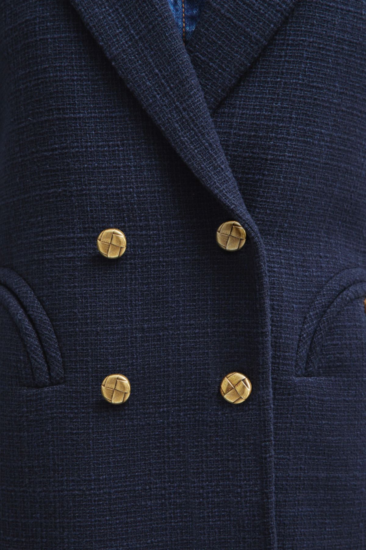 Blazé Milano Missy Everynight Blazer Tweed - Navy